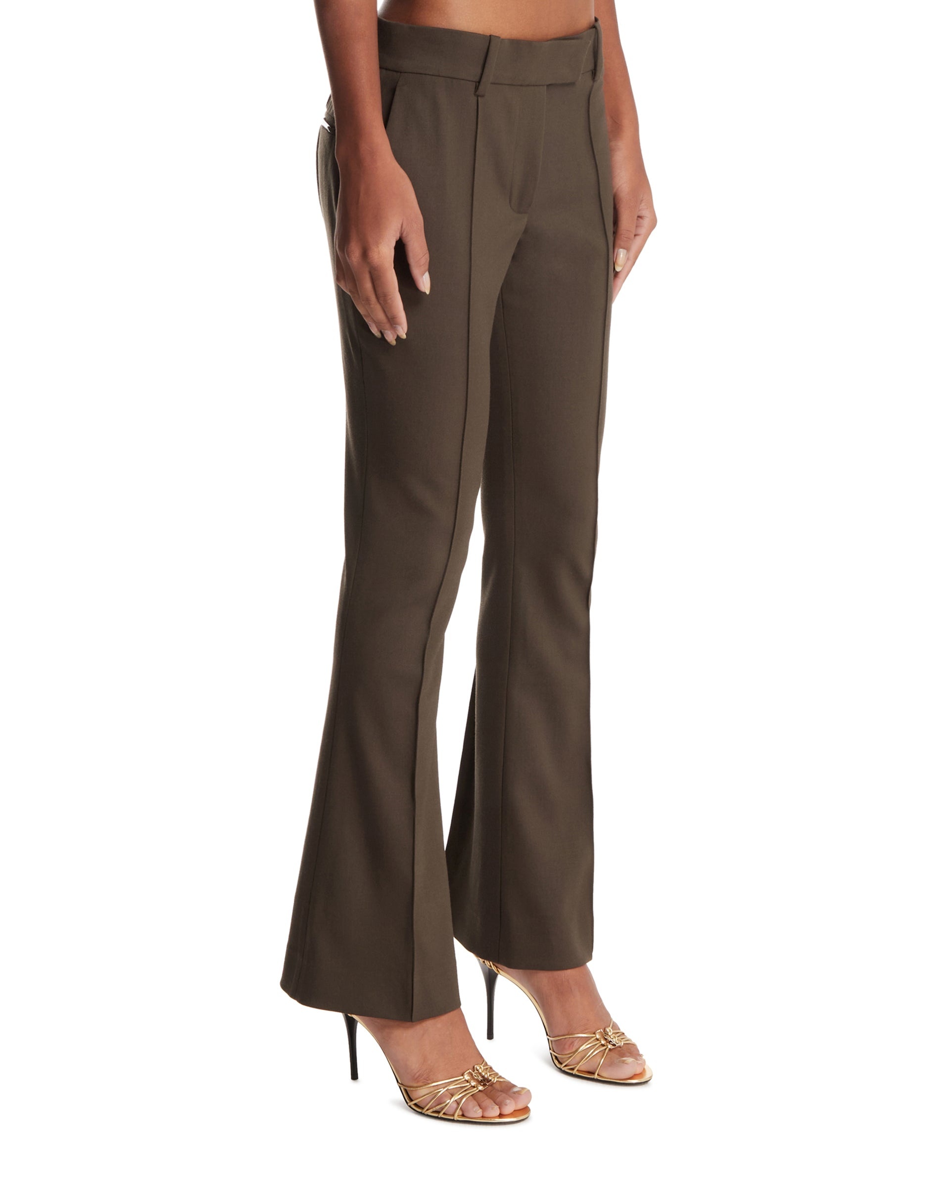 Brown Wool Trousers - 4