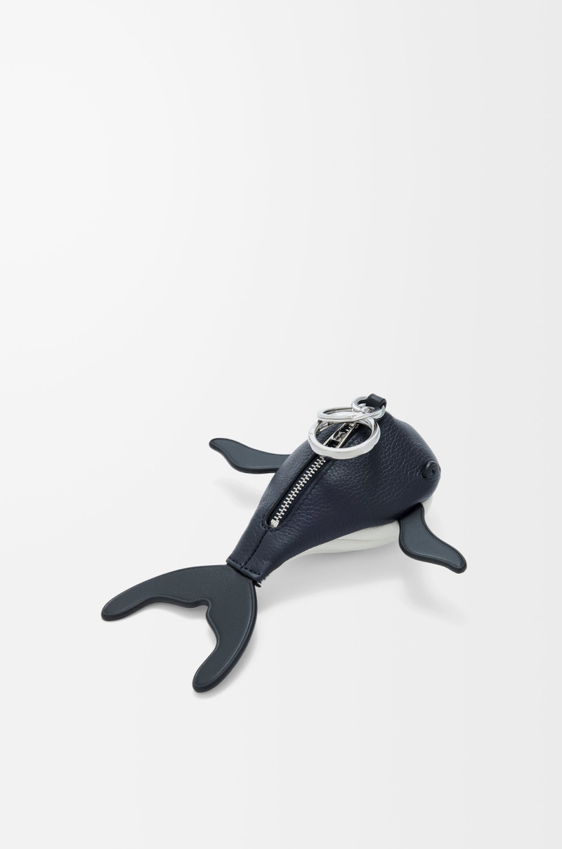 Whale charm in classic calfskin 3