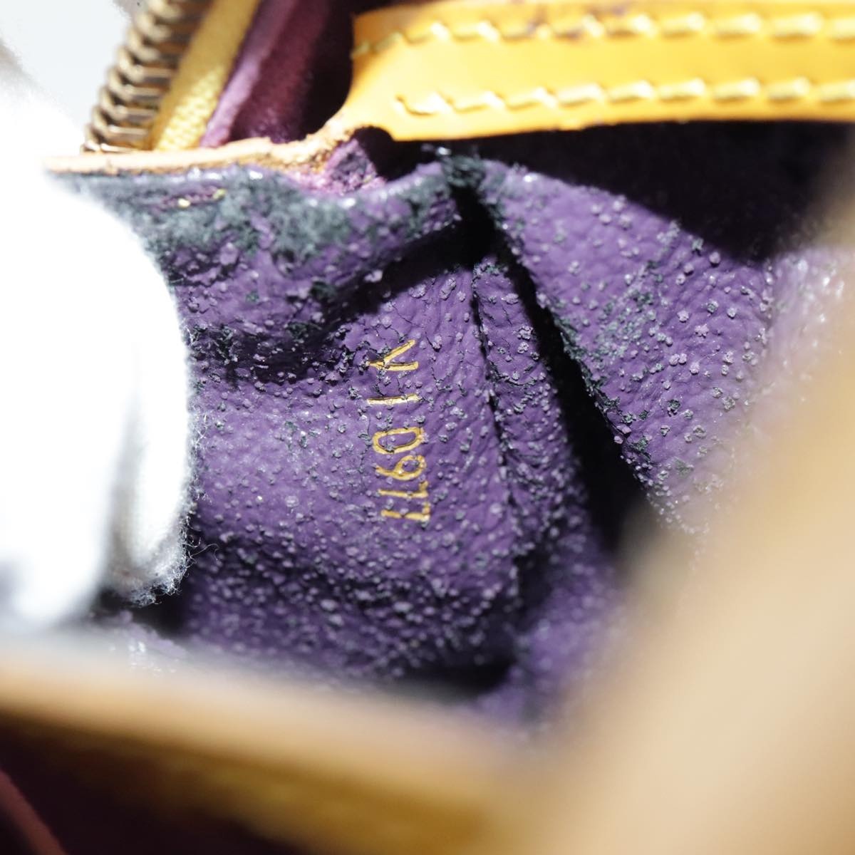 LOUIS VUITTON Epi Mabillon Backpack Yellow M52239 - 12