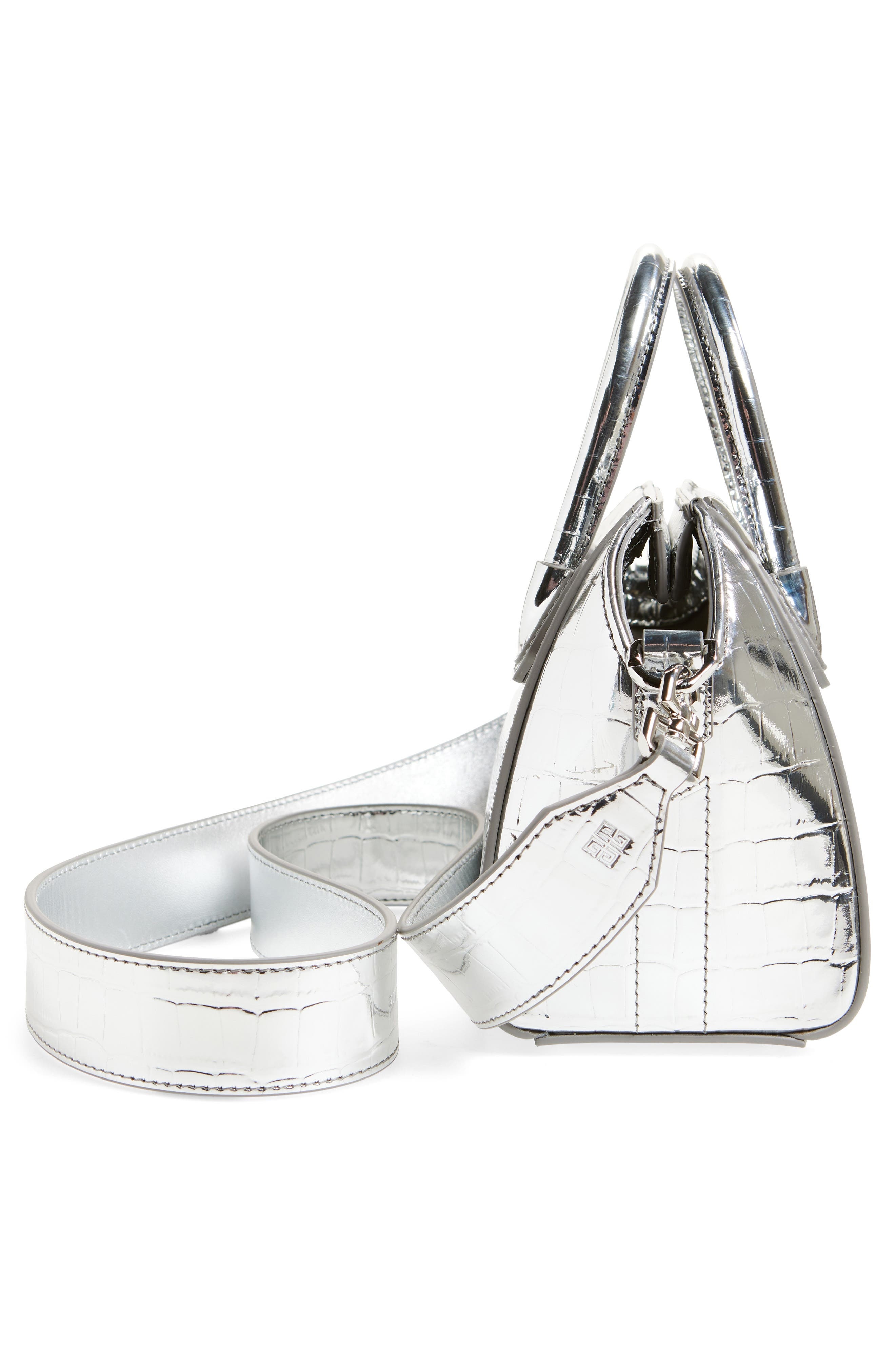 Toy Antigona Leather Satchel - 6