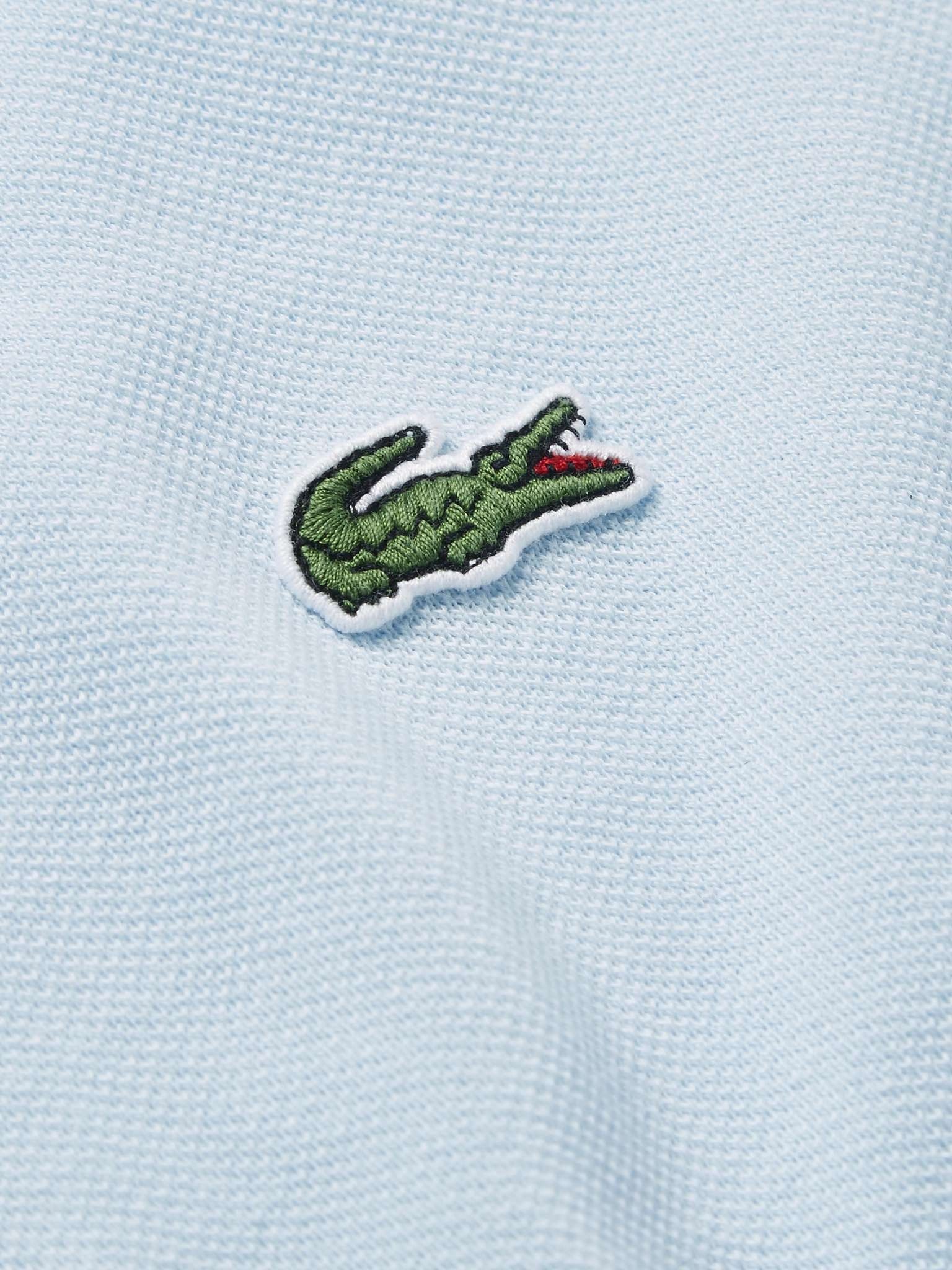 Logo-Appliquéd Cotton-Piqué Polo Shirt - 3