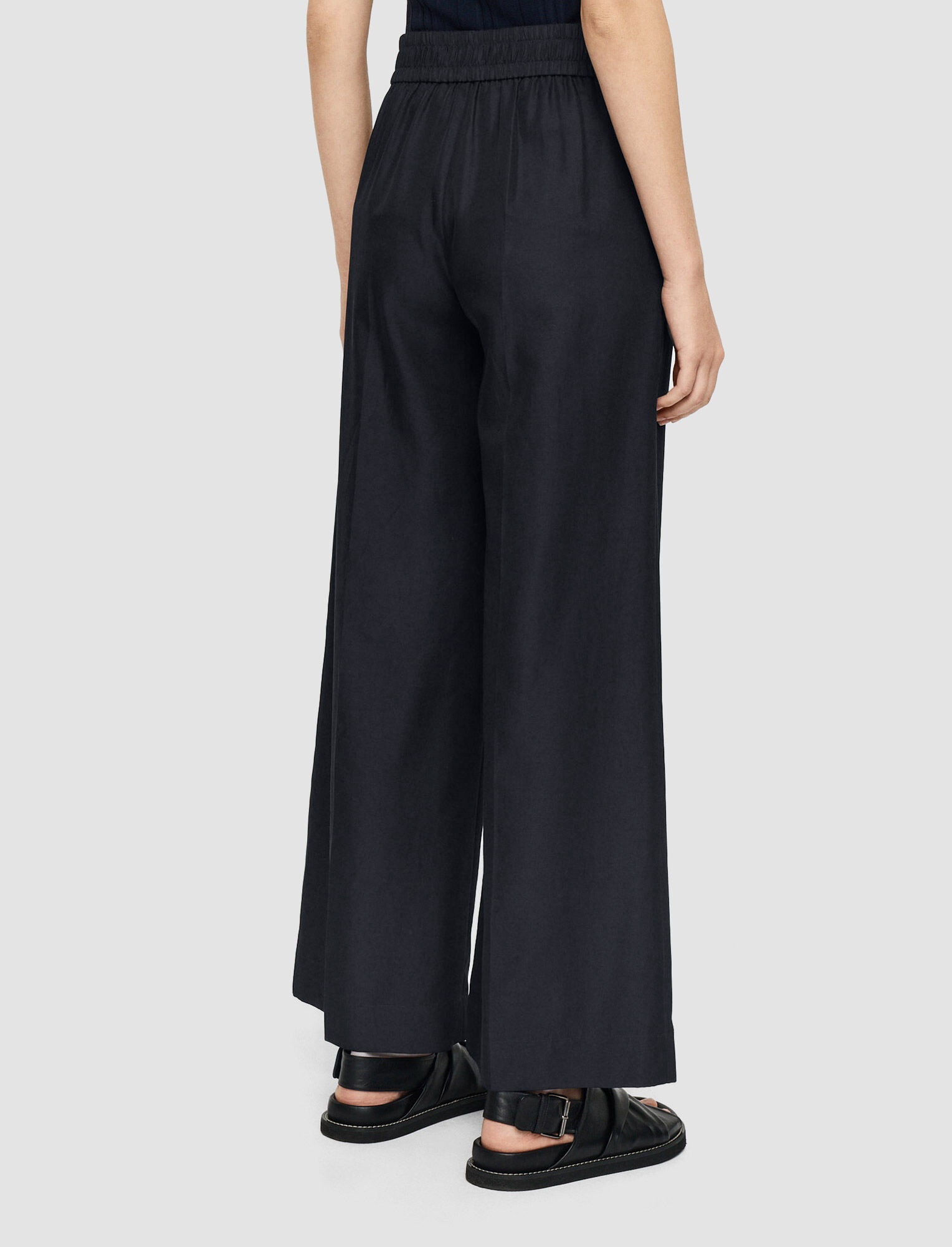 Soft Cotton Silk Thurlow Trousers - 3