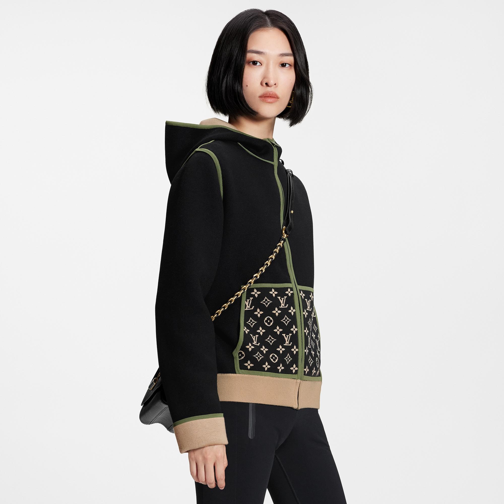 Graphic Trim Zip-Up Hoodie - 5