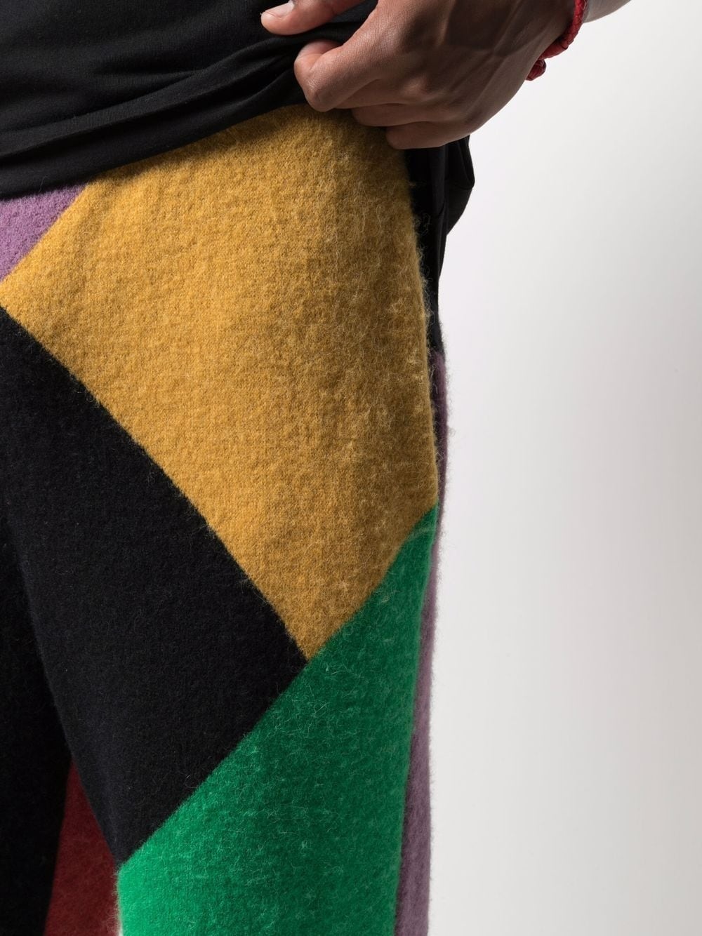 x Missoni Sport colour block knitted track pants - 5