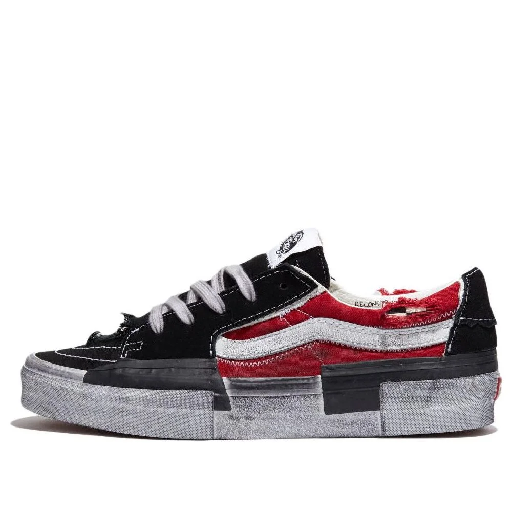 Vans Sk8-Low Reconstruct 'Black Red' VN0009QS458 - 1