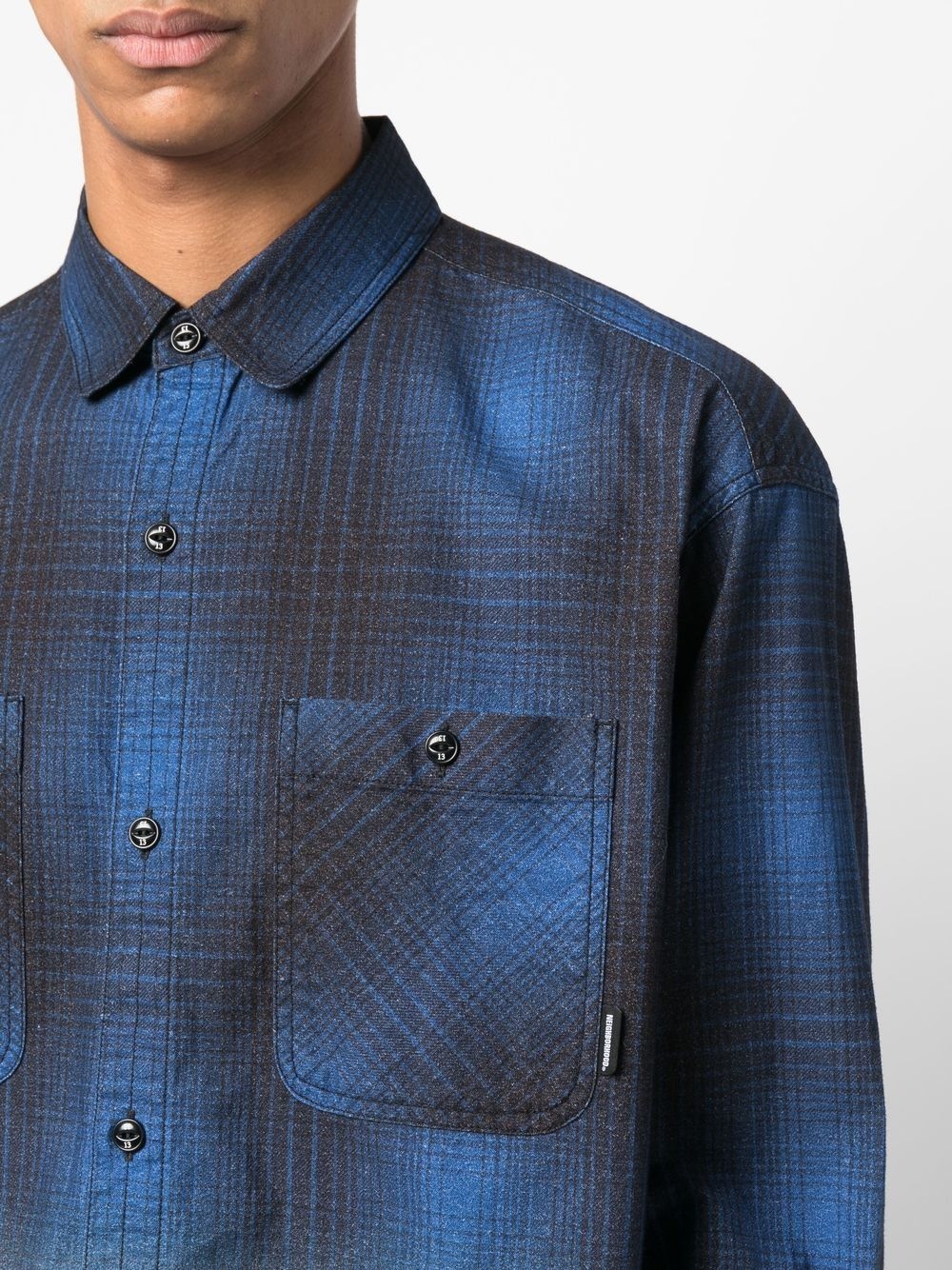 tiger-print visual-effect shirt - 5