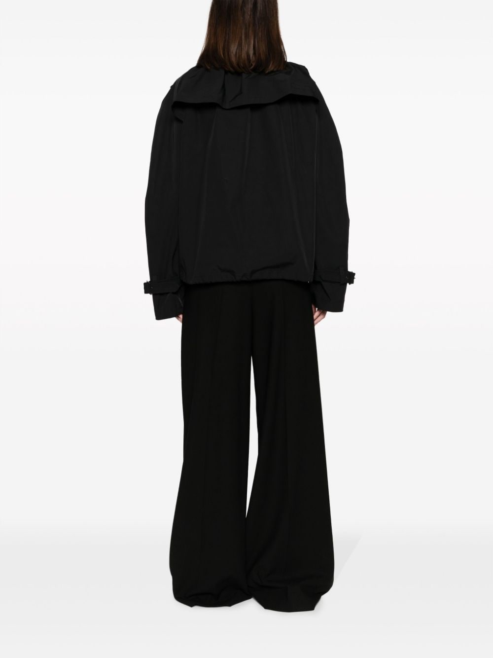 ruched padded jacket - 4