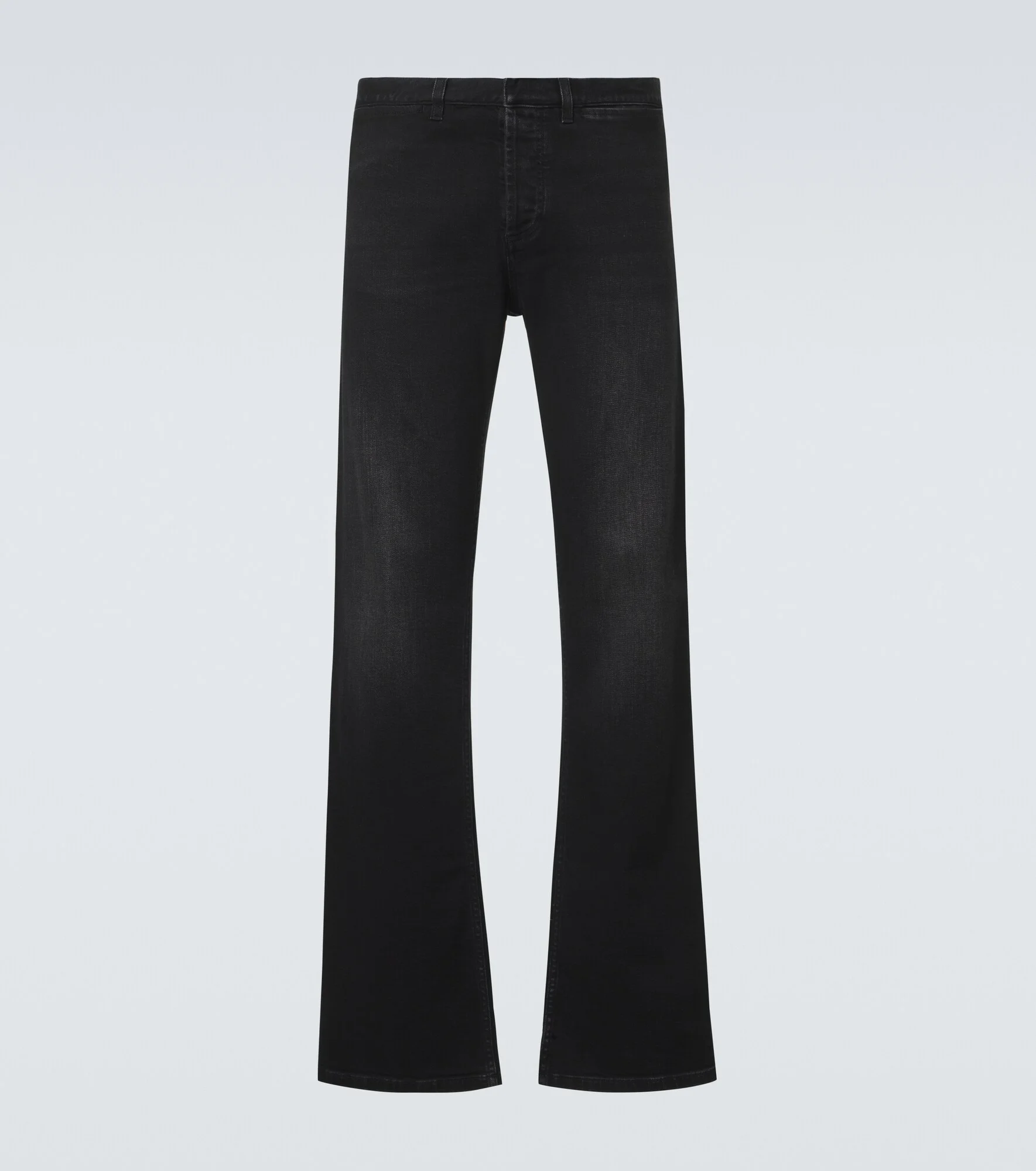 Web Stripe flared jeans - 1