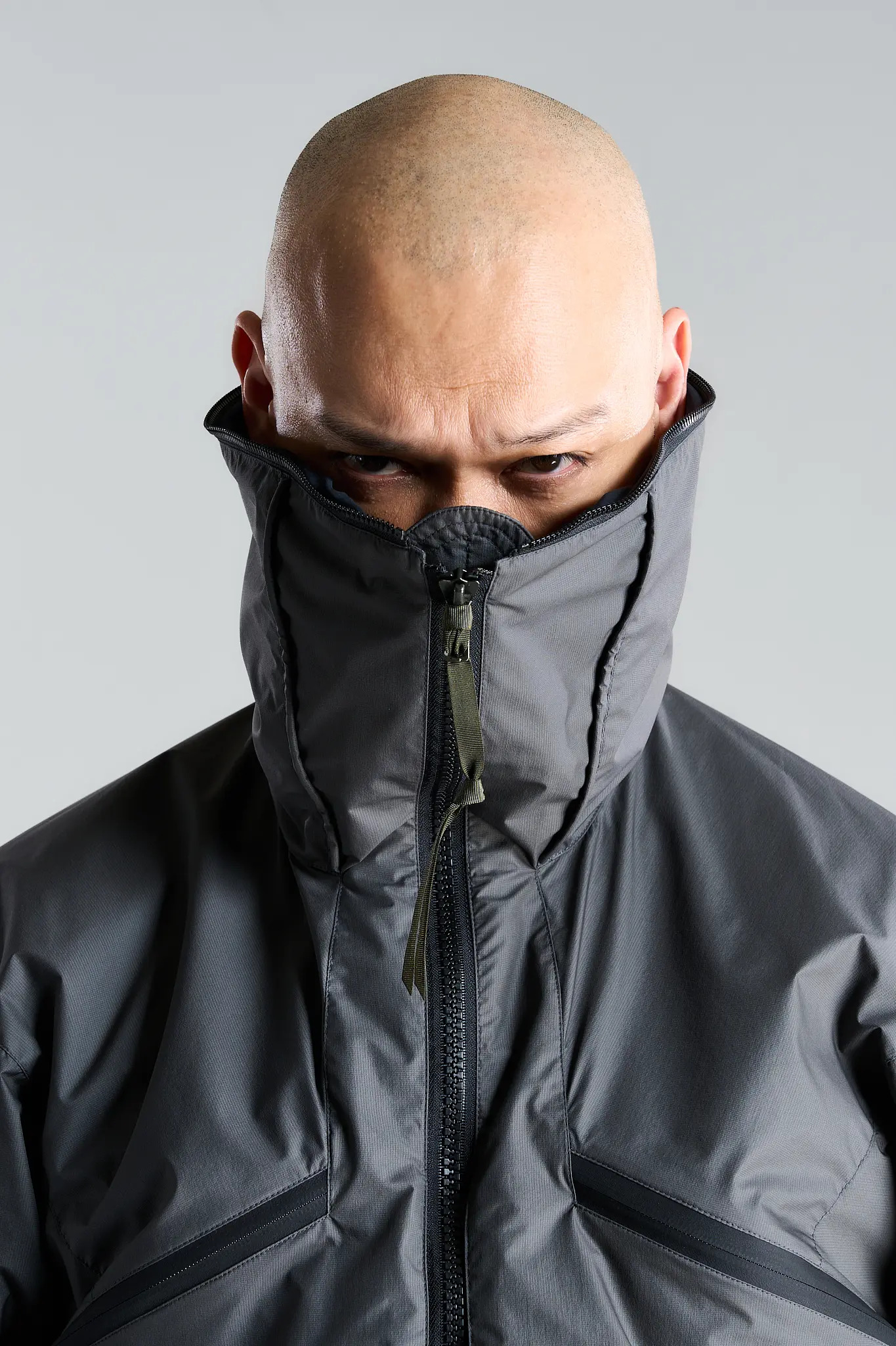 J104U-WS 2L Windstopper® Jacket Gray/Black - 10