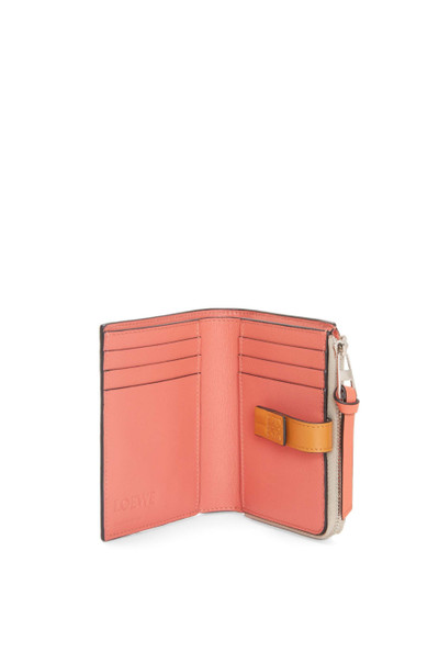 Loewe Slim zip bifold wallet in soft grained calfskin outlook
