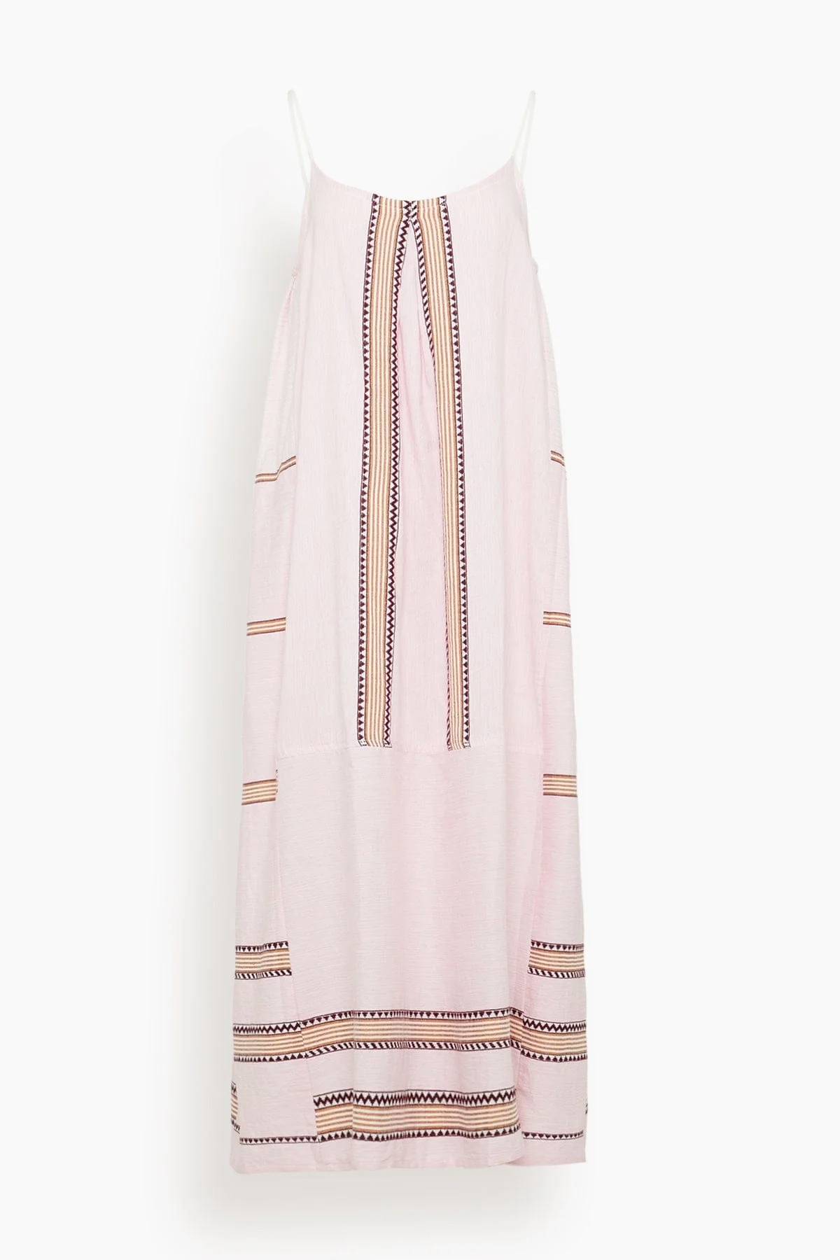 Nia Slip Dress in Munit Pink - 1