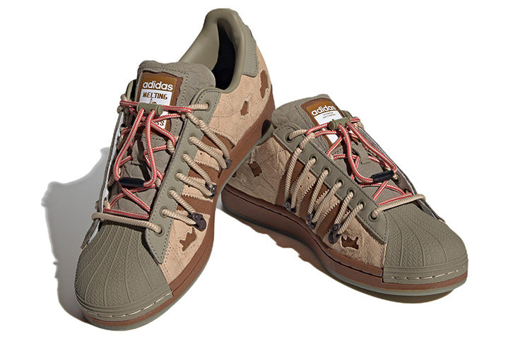 adidas adidas originals Superstar x melting sadness 'Green