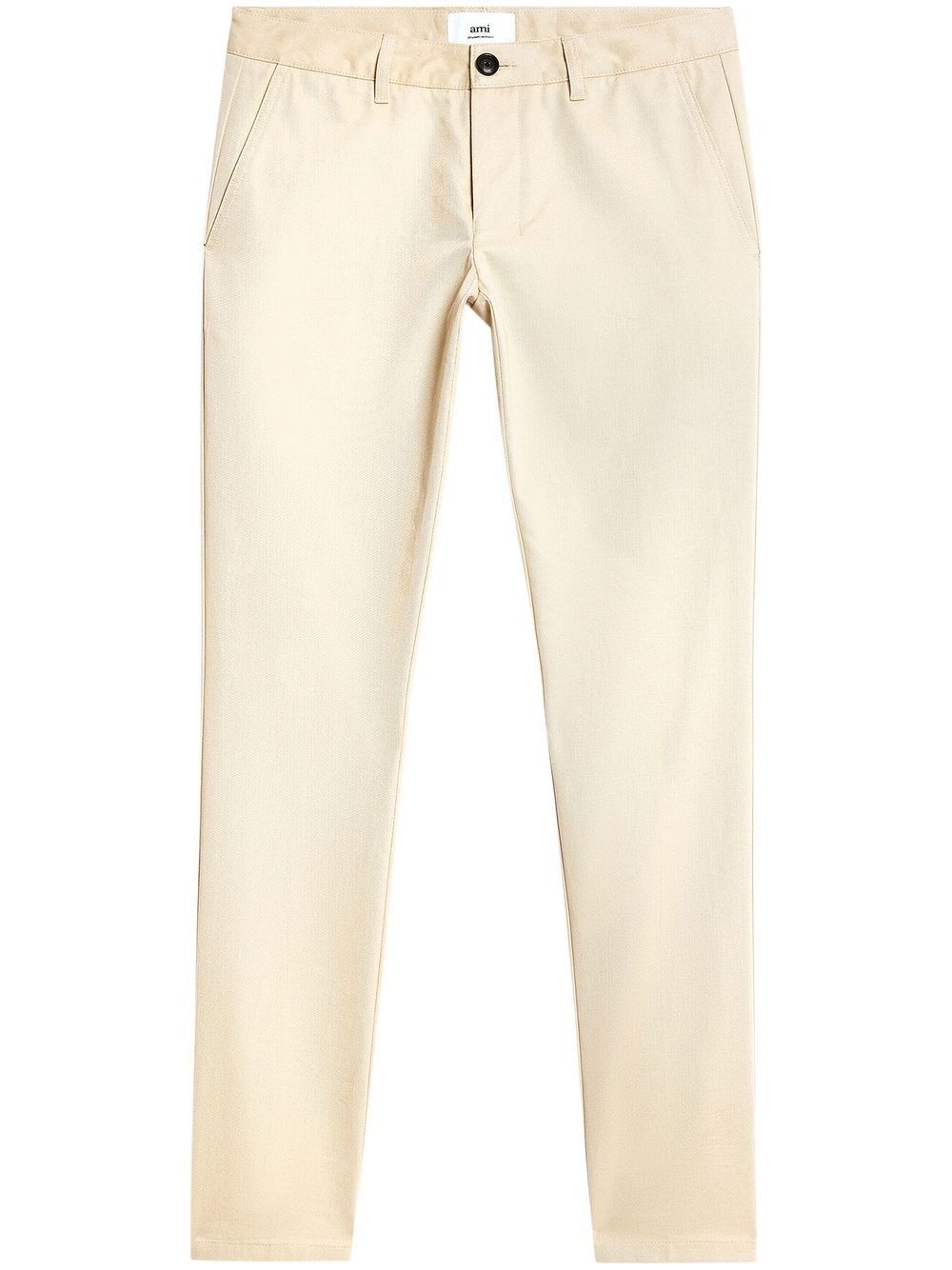 cotton tailored trousers - 1