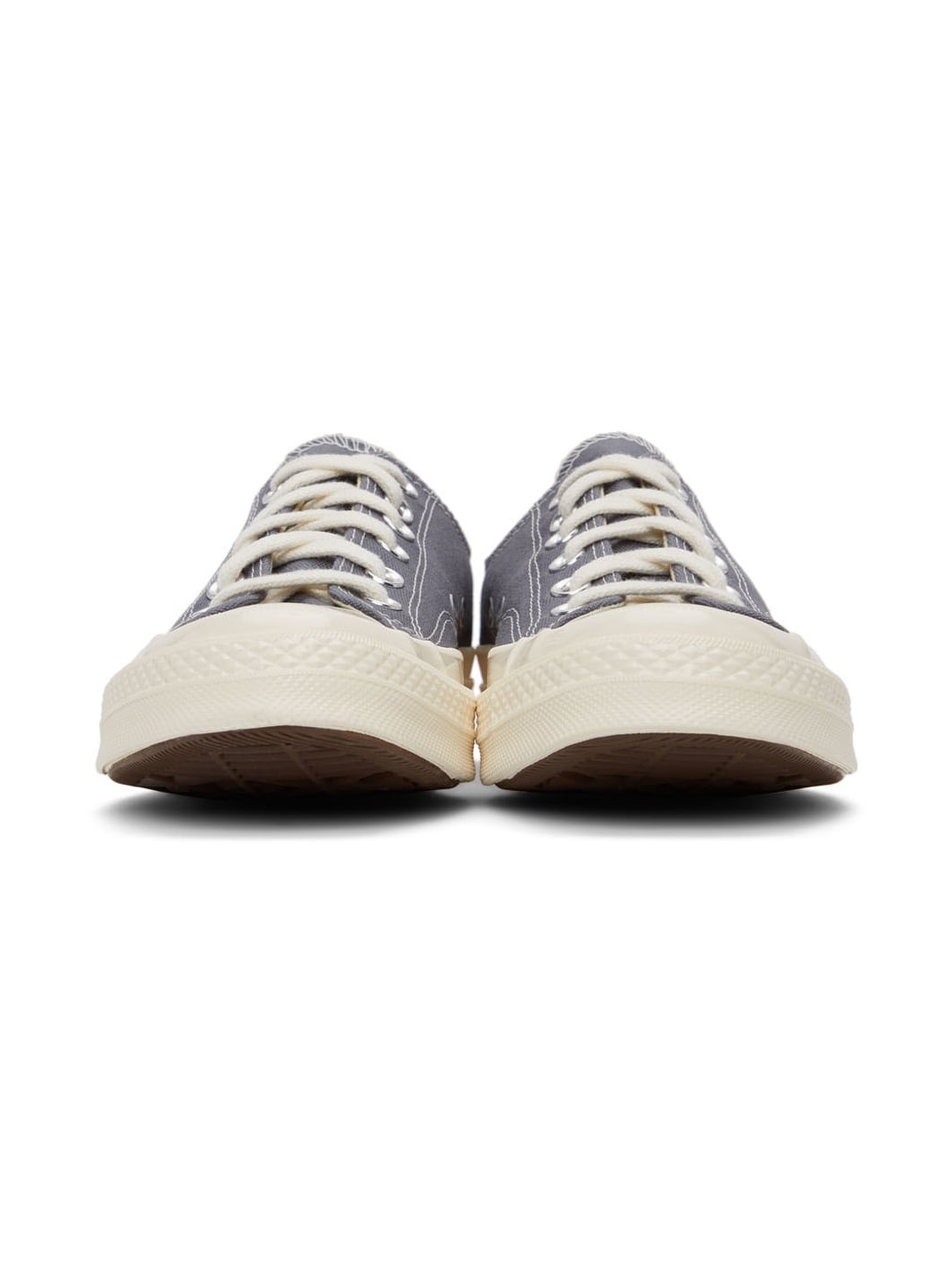 Grey Converse Edition Half Heart Chuck 70 Sneakers - 2