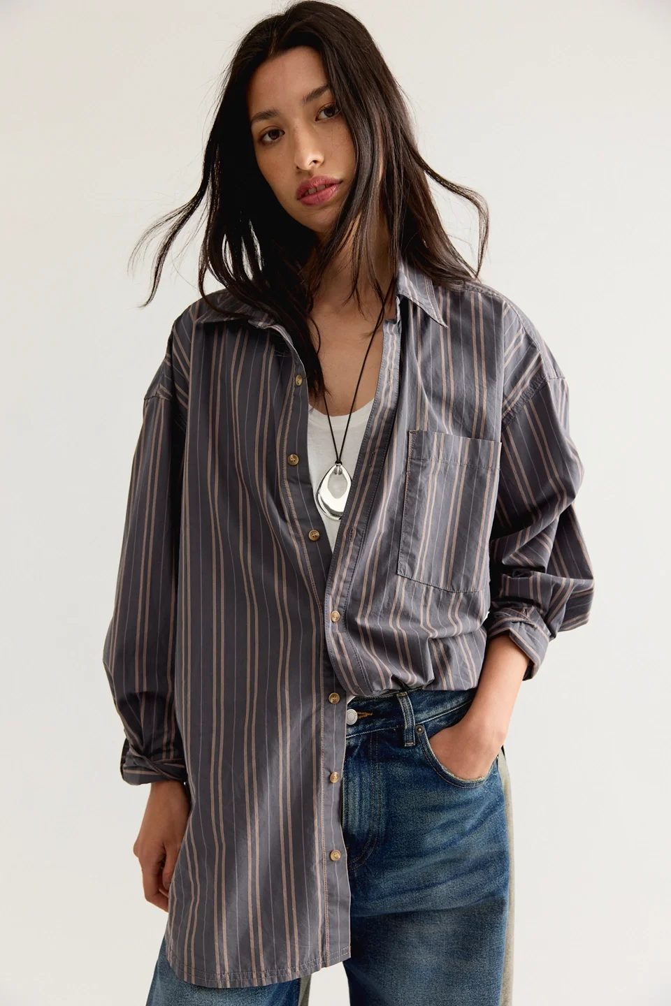 Freddie Striped Shirt - 1