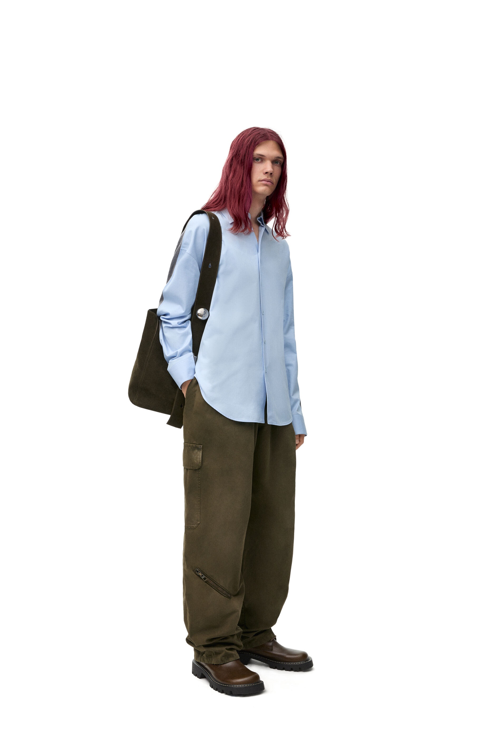 Balloon cargo trousers in cotton - 2