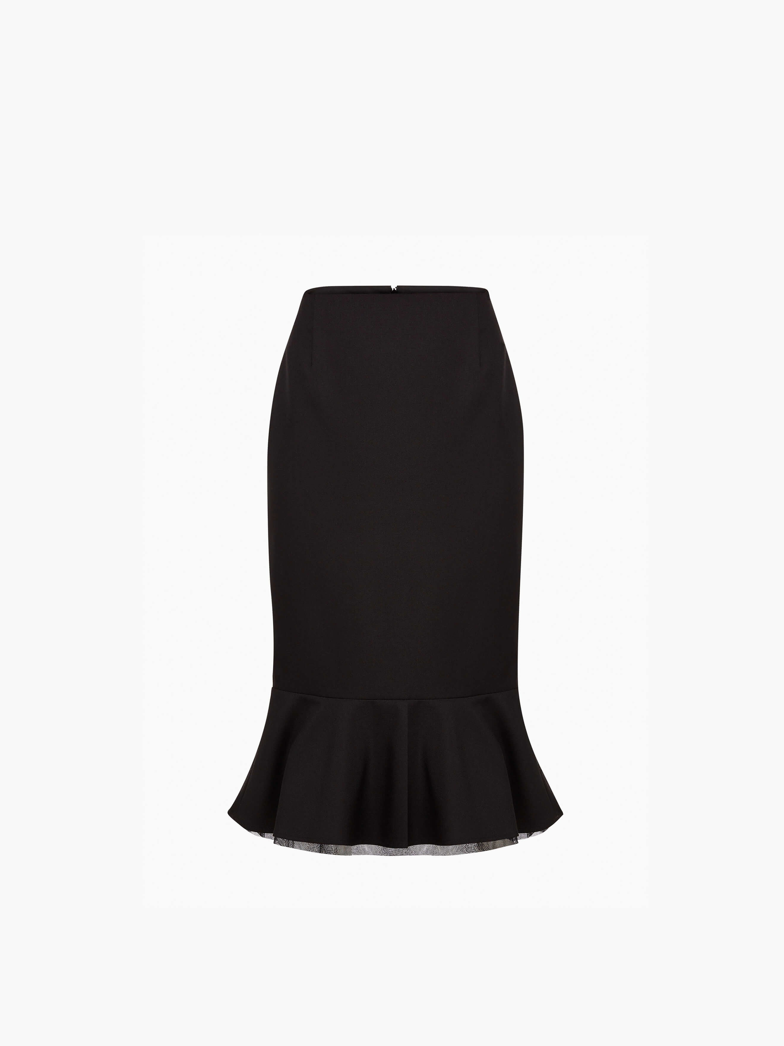Midi Peplum Skirt - 5