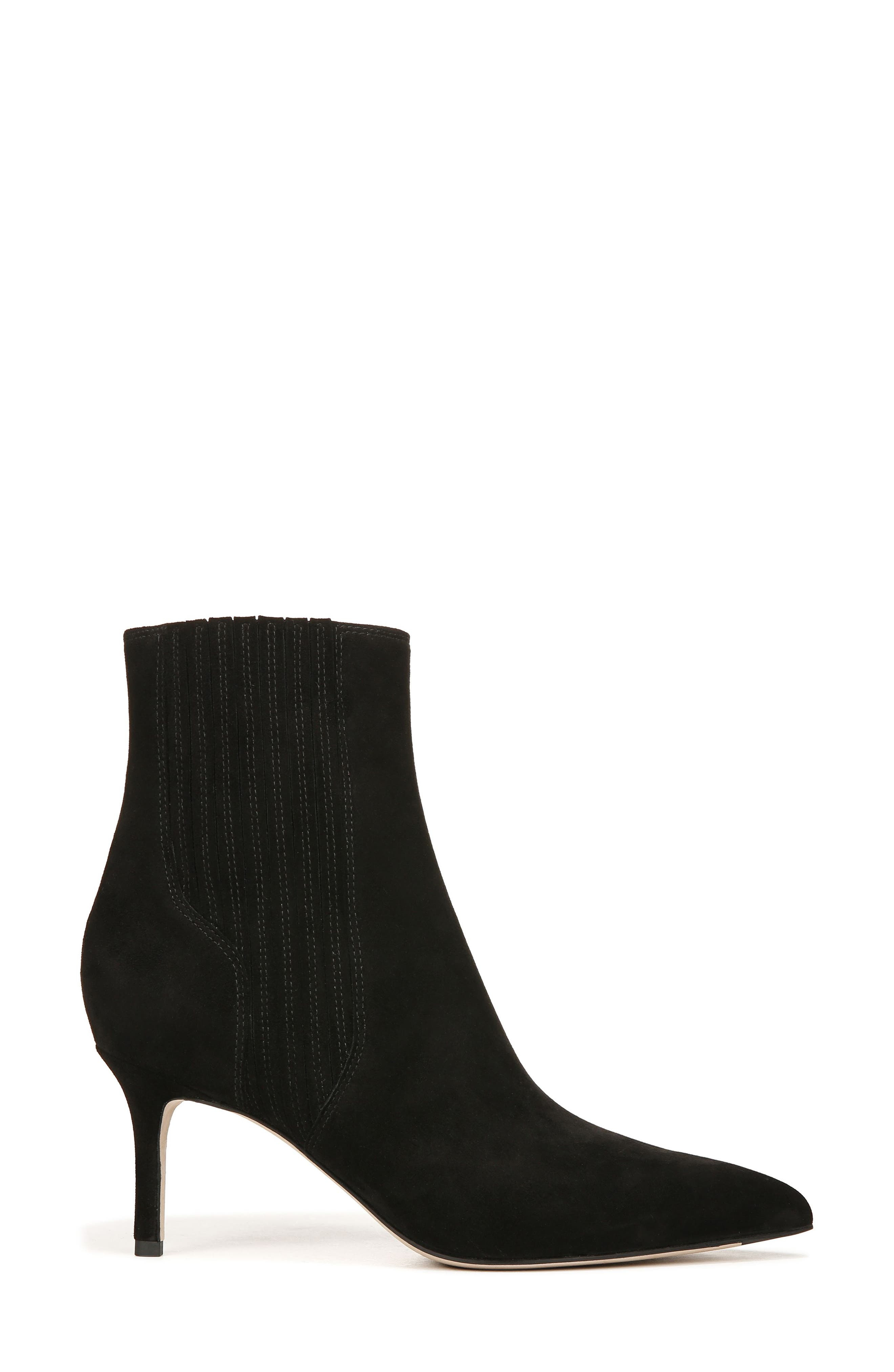 Veronica Beard Lisa 70mm Pointed Toe Bootie in Black at Nordstrom - 3