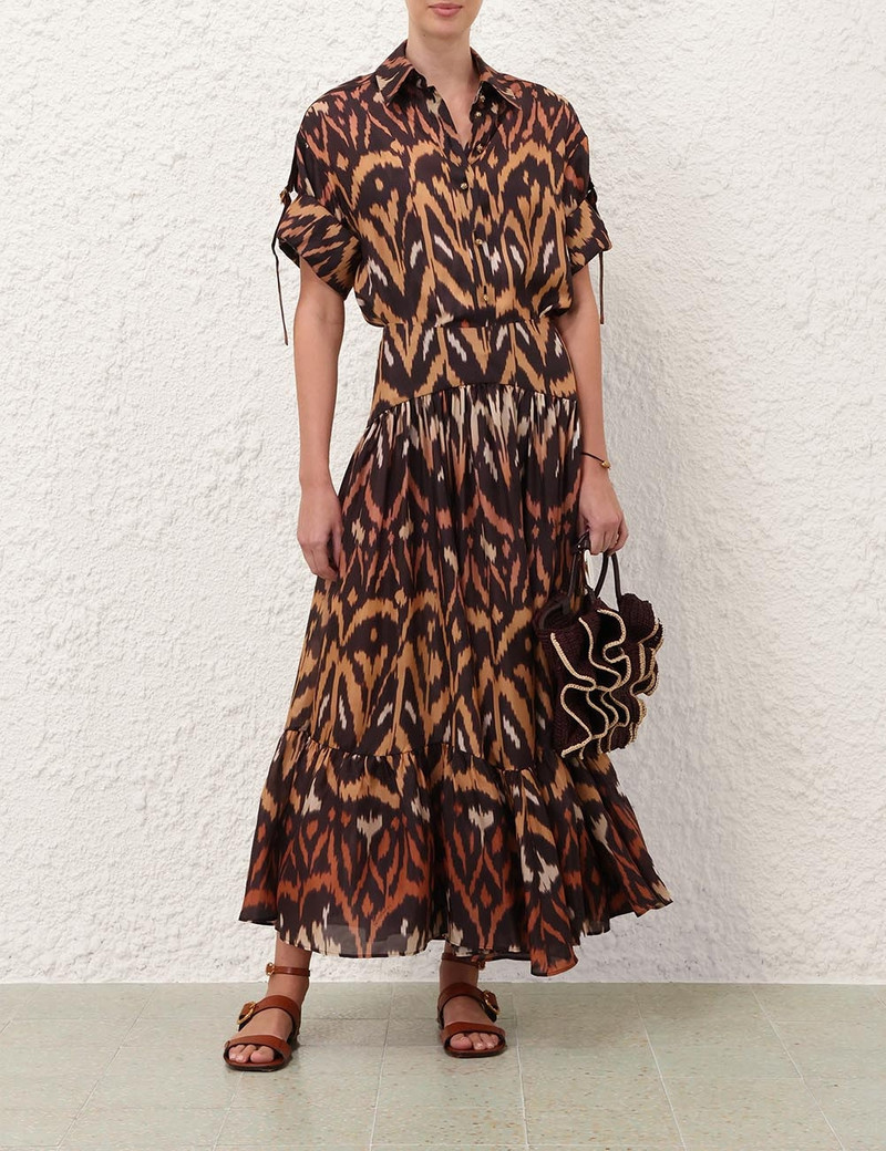 Zimmermann ASTER MIDI SKIRT outlook