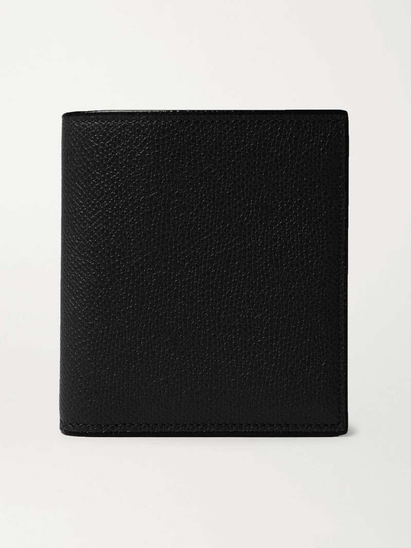 Valextra Pebble-Grain Leather Billfold Wallet outlook