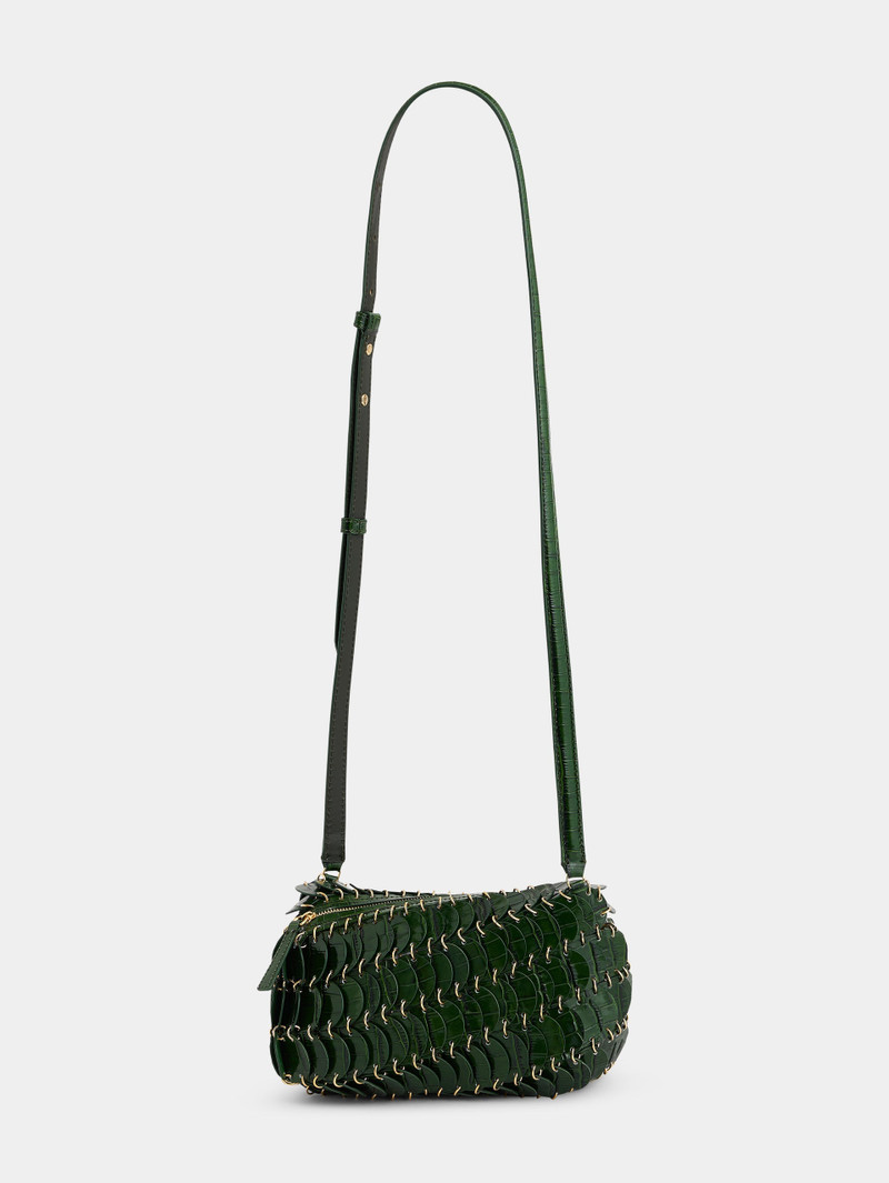 GREEN CROSSBODY PACO LEATHER BAG 1
