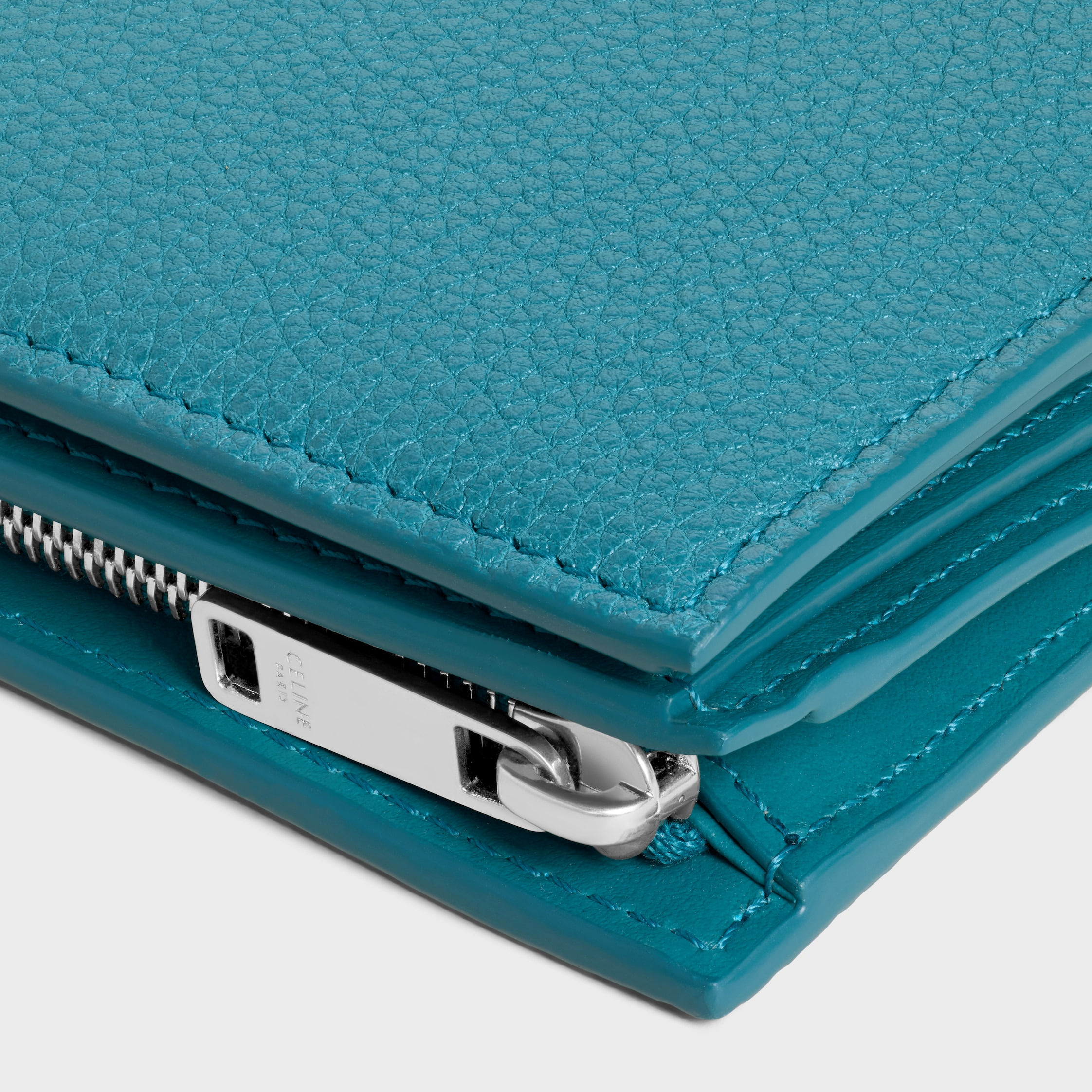 Compact Wallet IN GRAINED CALFSKIN - 5