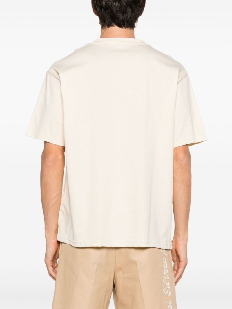embroidered-logo cotton T-shirt 4