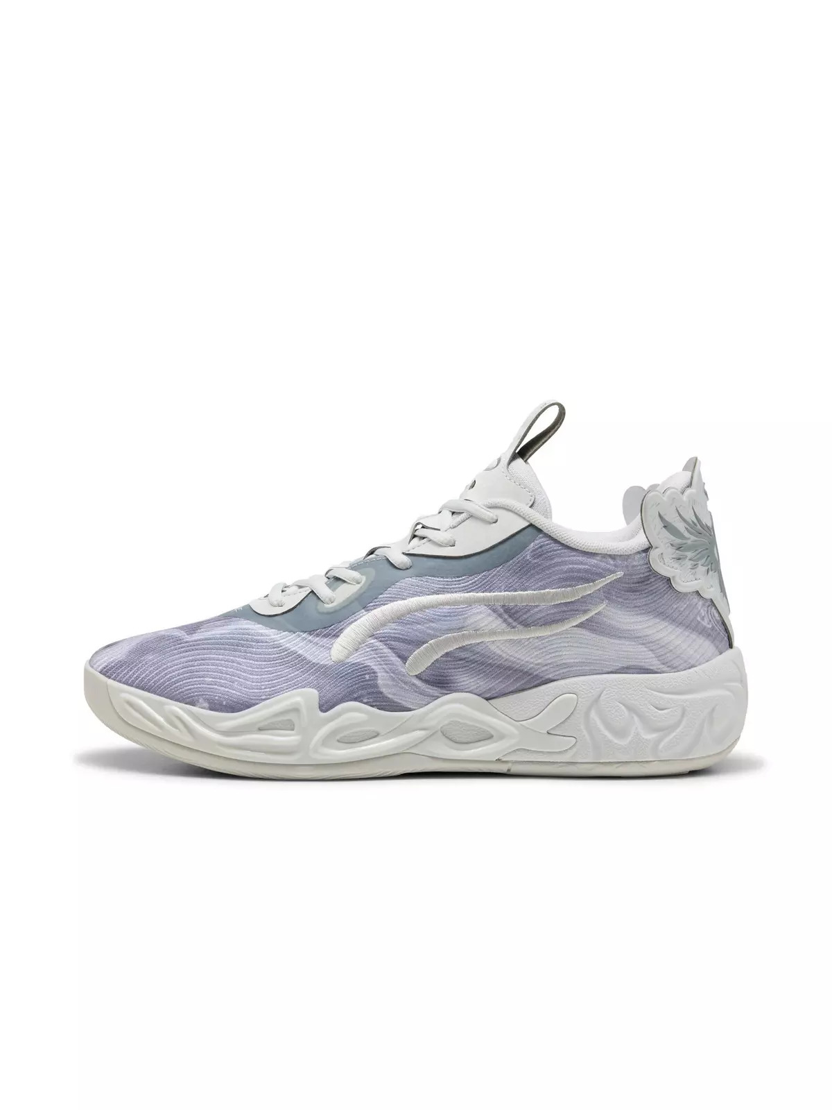 PUMA x LAMELO BALL MB.04 "Feather Grey/Cool Mid Grey/Cool Dark Gray" Men's Basketball Shoe - 2