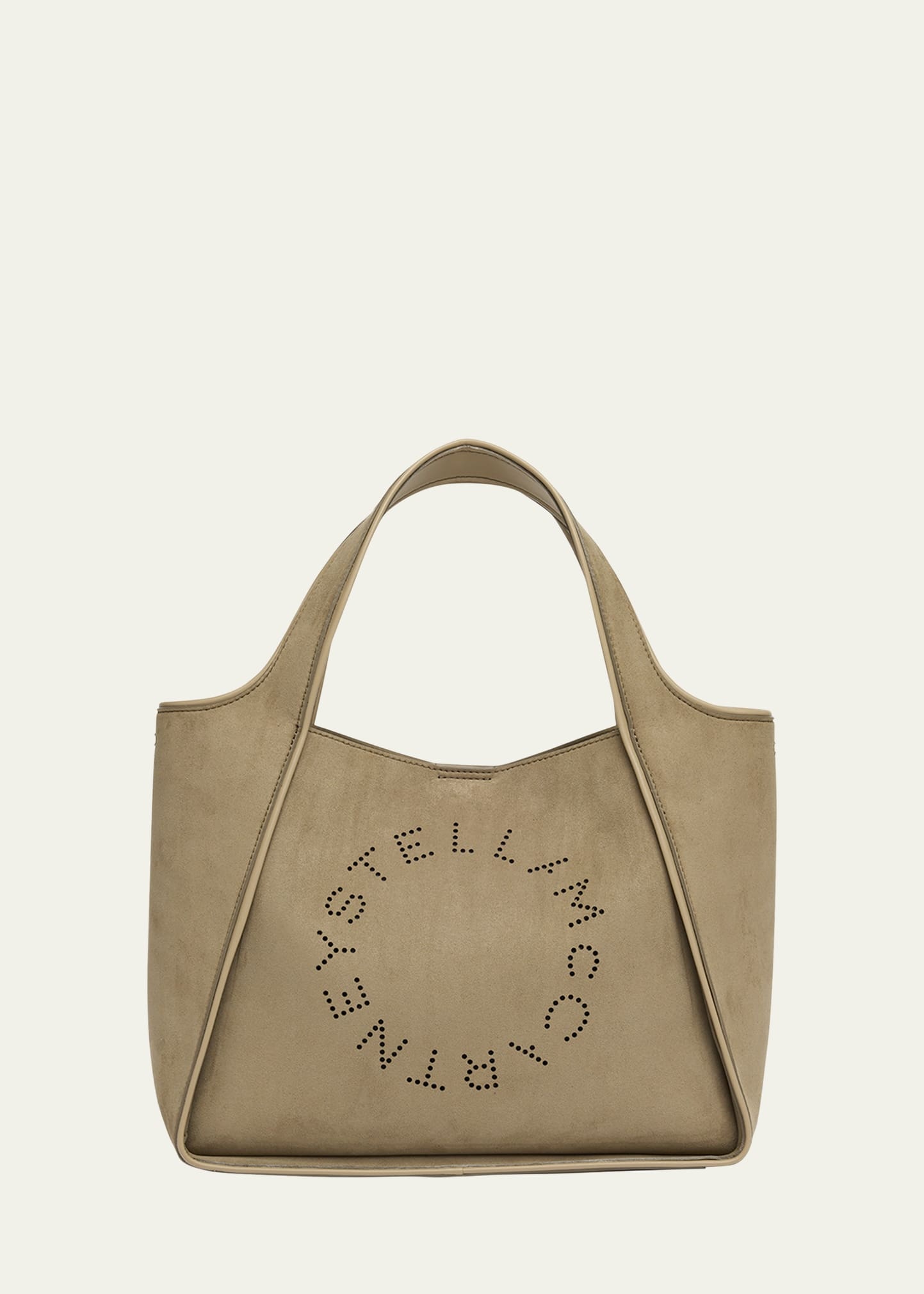 Logo Alter Suede Shoulder Bag - 1