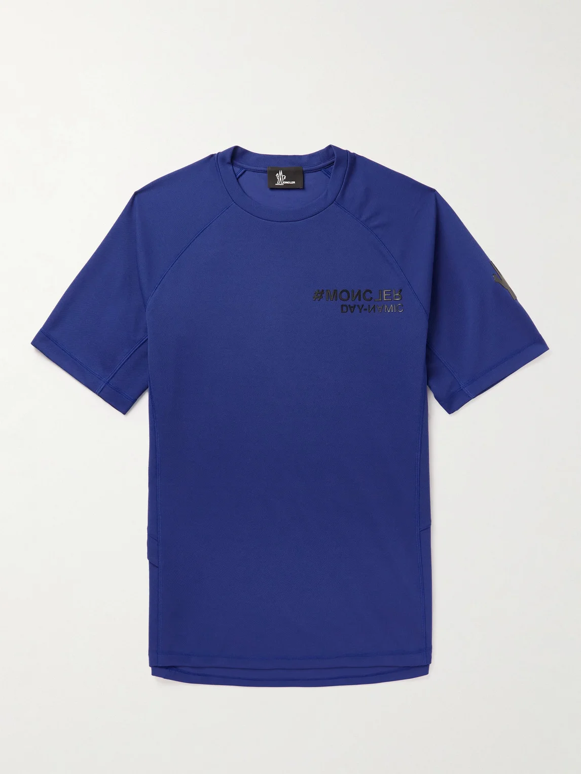 Logo-Appliquéd Stretch-Jersey T-Shirt - 1