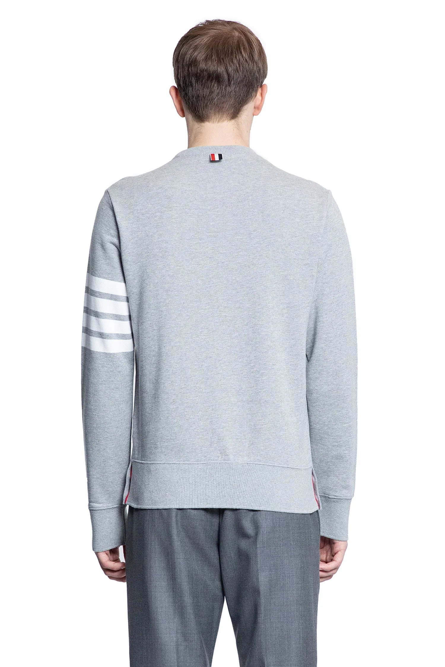 THOM BROWNE MAN GREY SWEATSHIRTS - 3