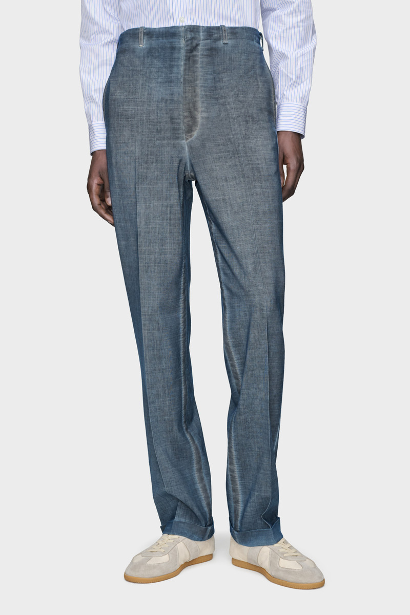 Maison Margiela Double-Dyed Wool Trousers outlook