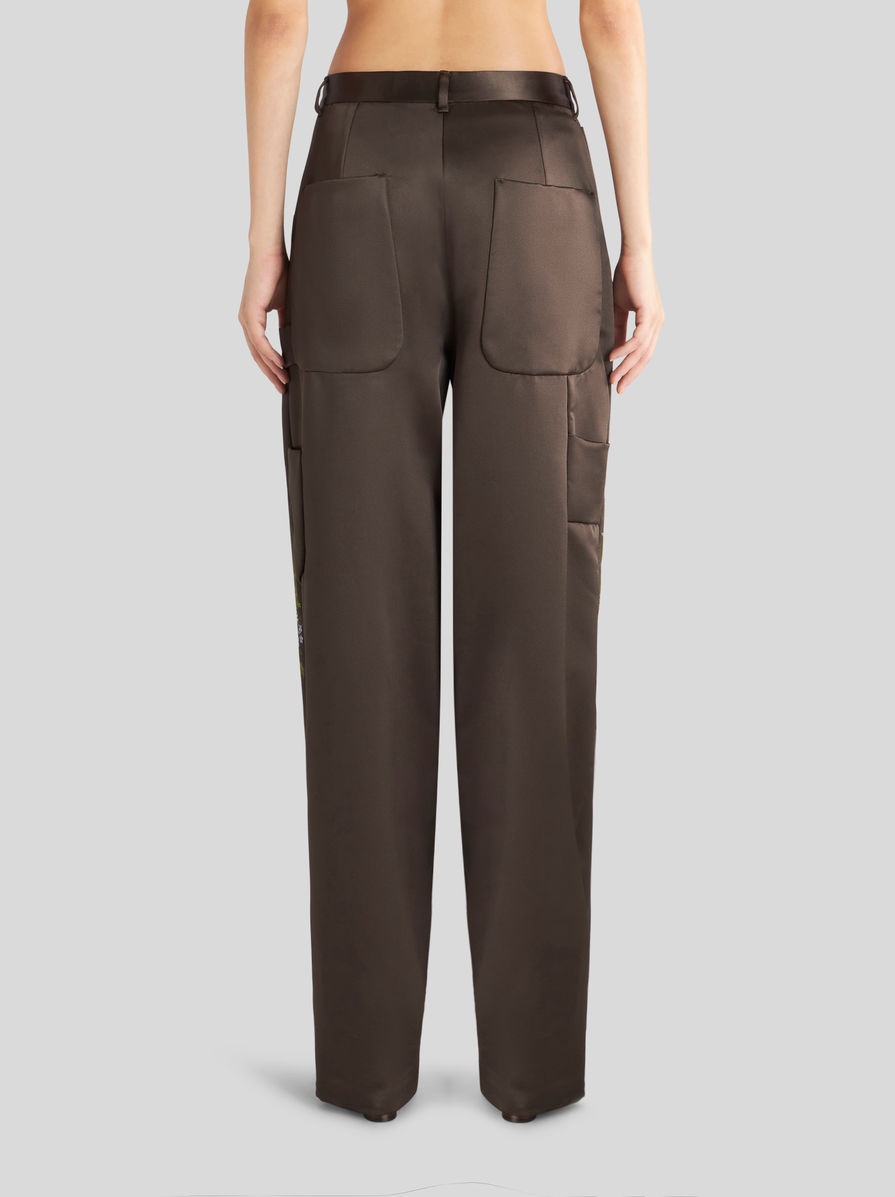 CARGO TROUSERS WITH LANDSCAPE DESIGN - 4
