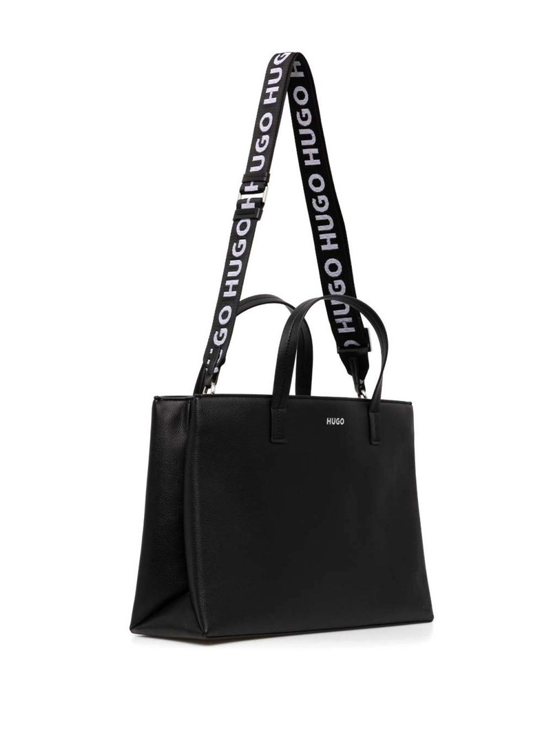 HUGO logo-print tote bag outlook