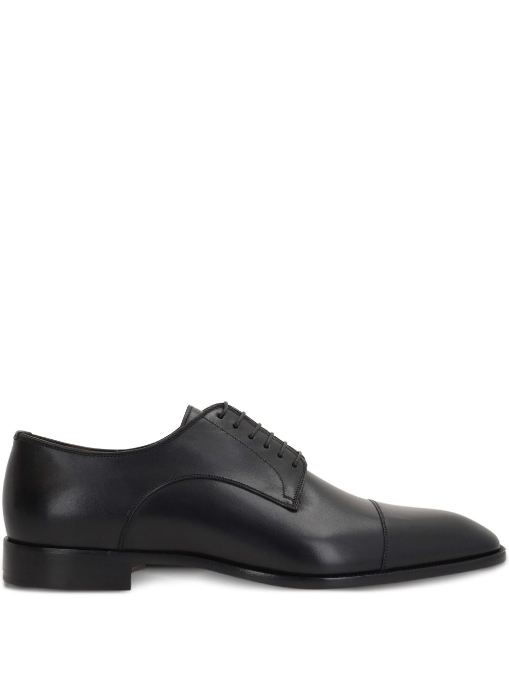 leather derby shoes - 1
