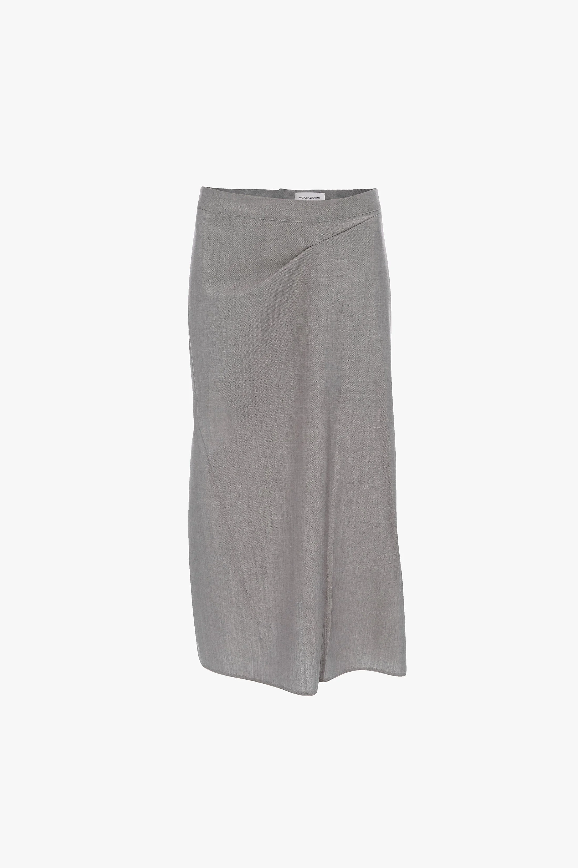 Pressed Skirt In Ore - 1
