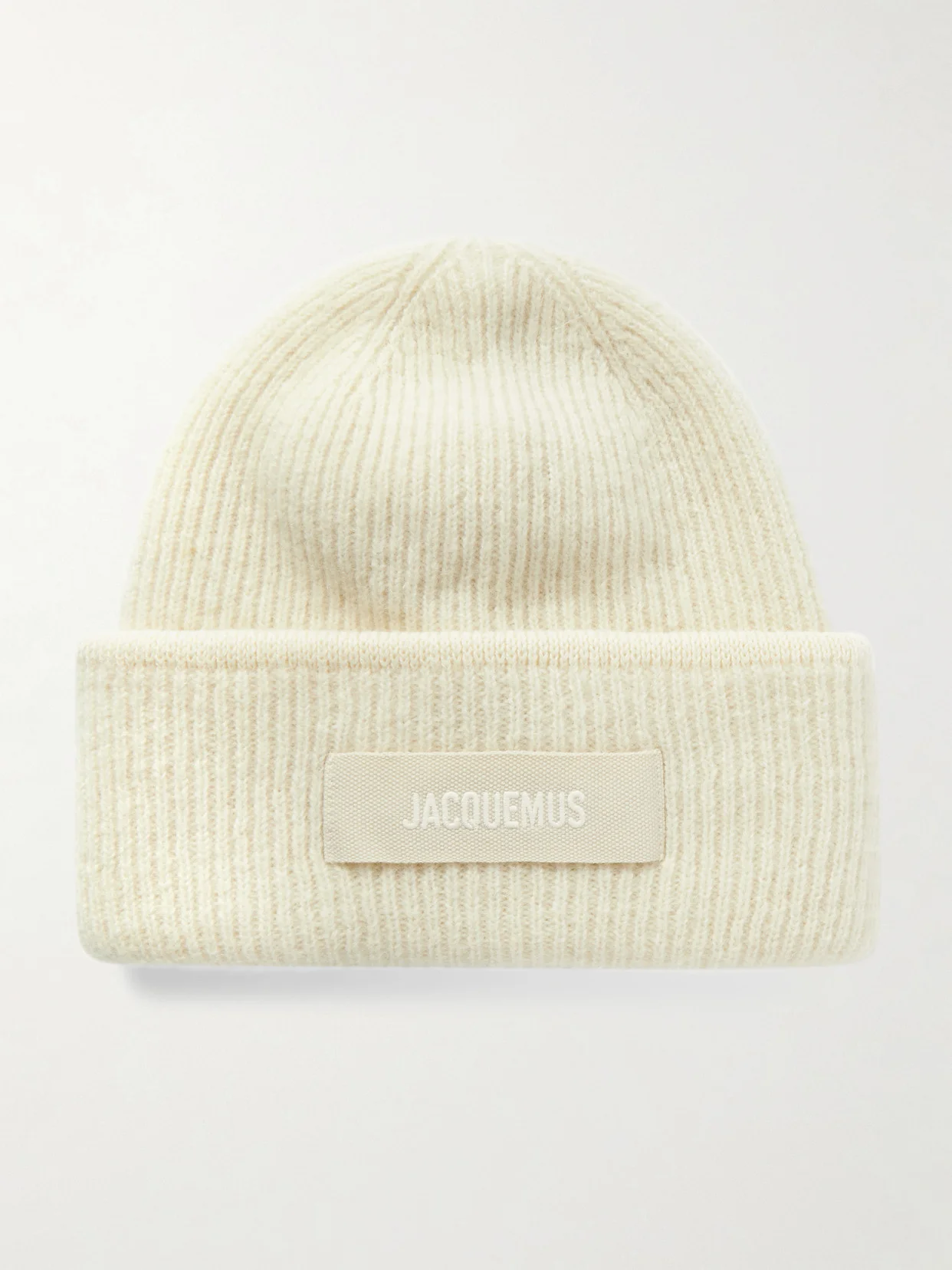 Le Bonnet Grosgrain-trimmed Ribbed-knit Beanie - 1