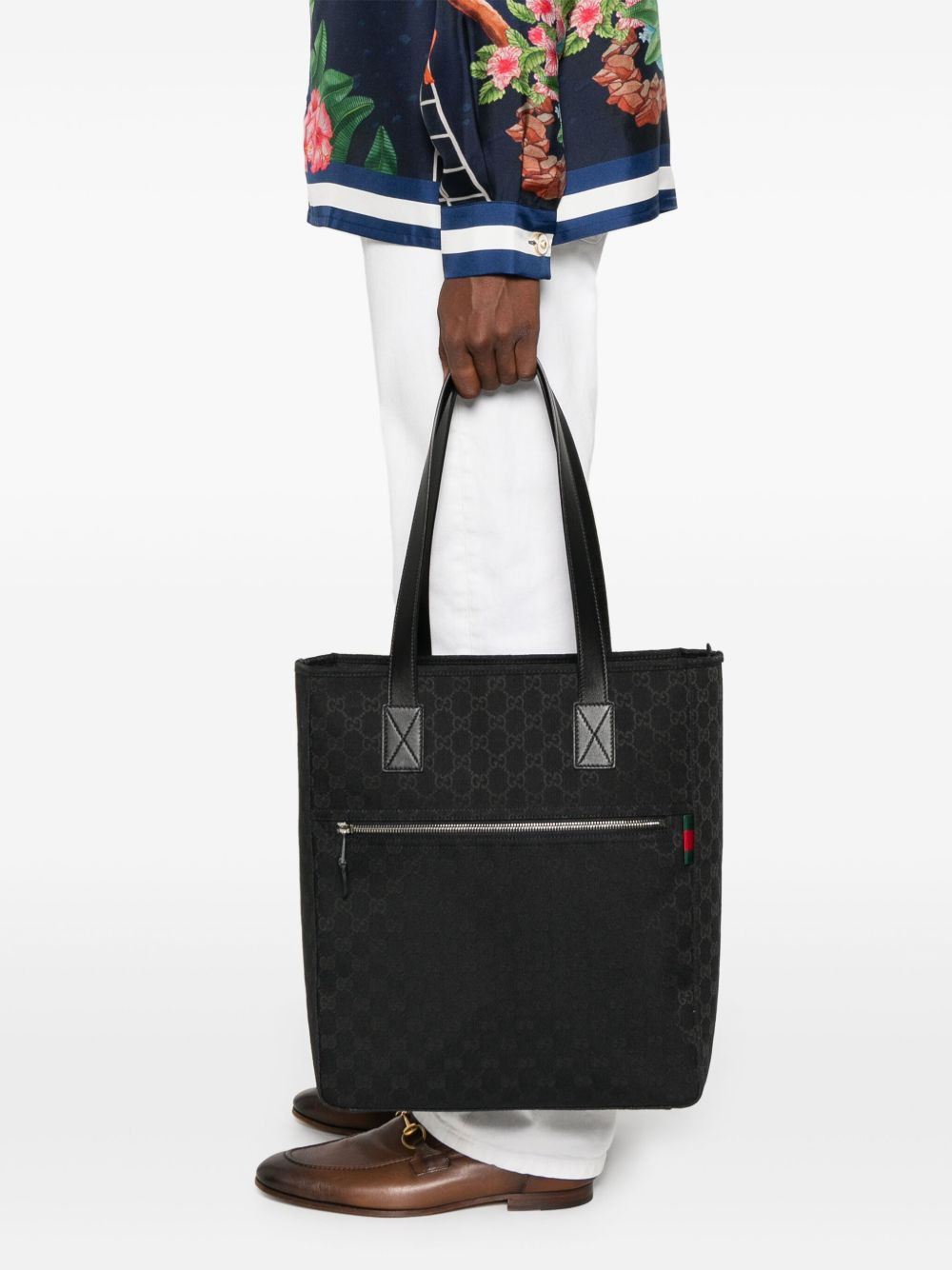 Gucci Men Gg Supreme Tote Bag - 5