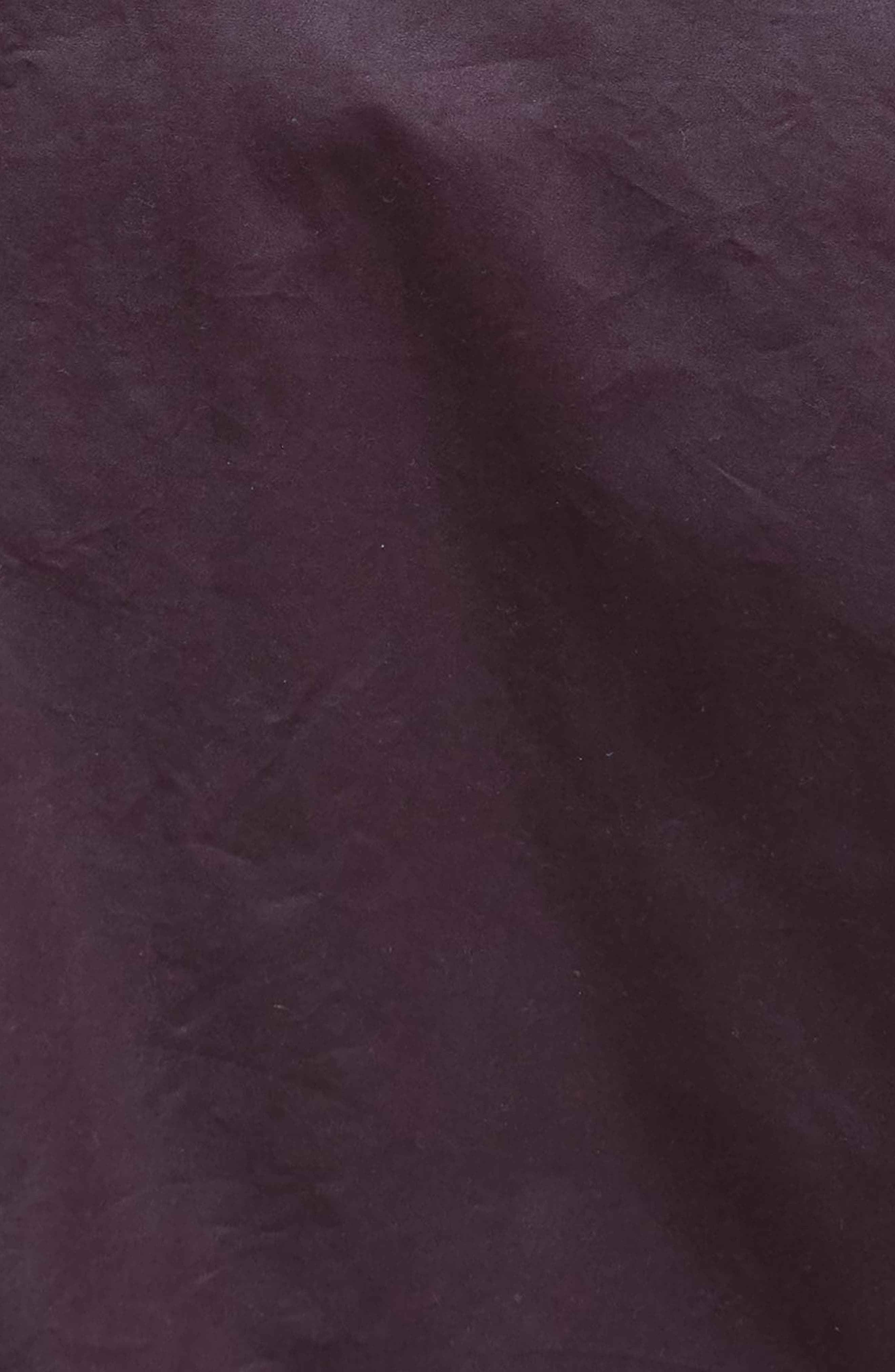Barbour Arlene Water Repellent Waxed Jacket in Merlot/Muted Tartan at Nordstrom - 5