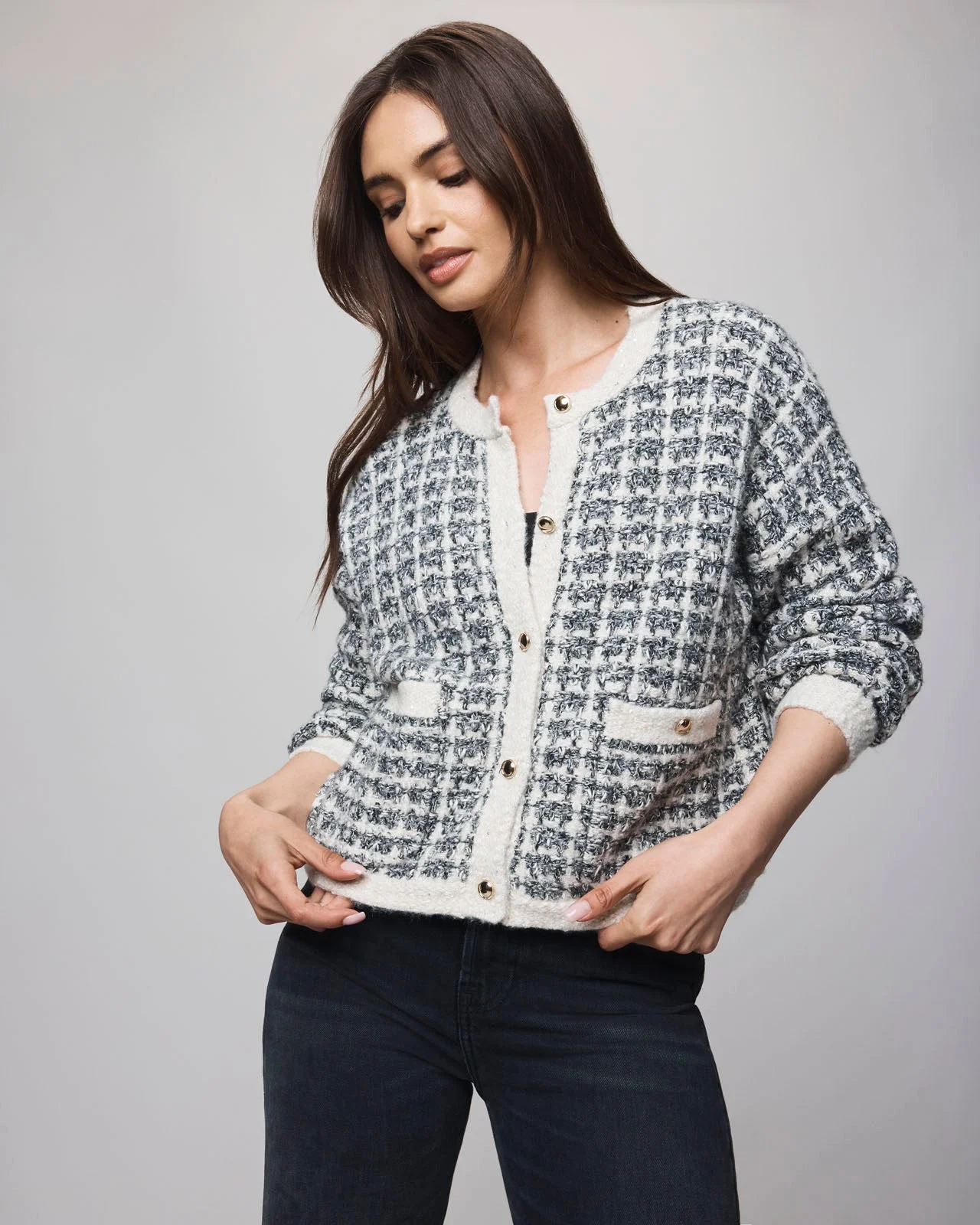 Lisette Texture Cardigan - 1