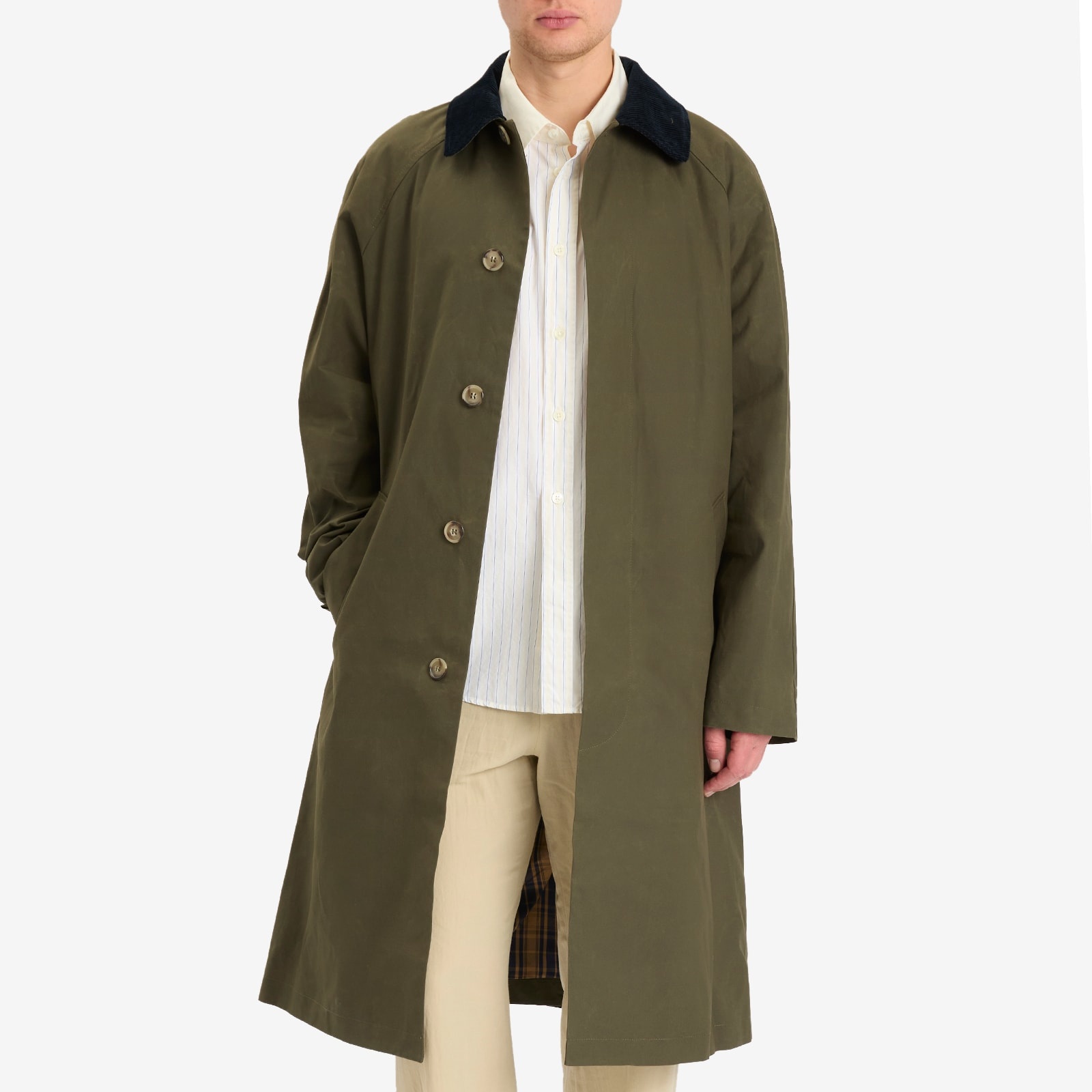 A.P.C. Gaspard Waxed Cotton Canvas Mac - 2