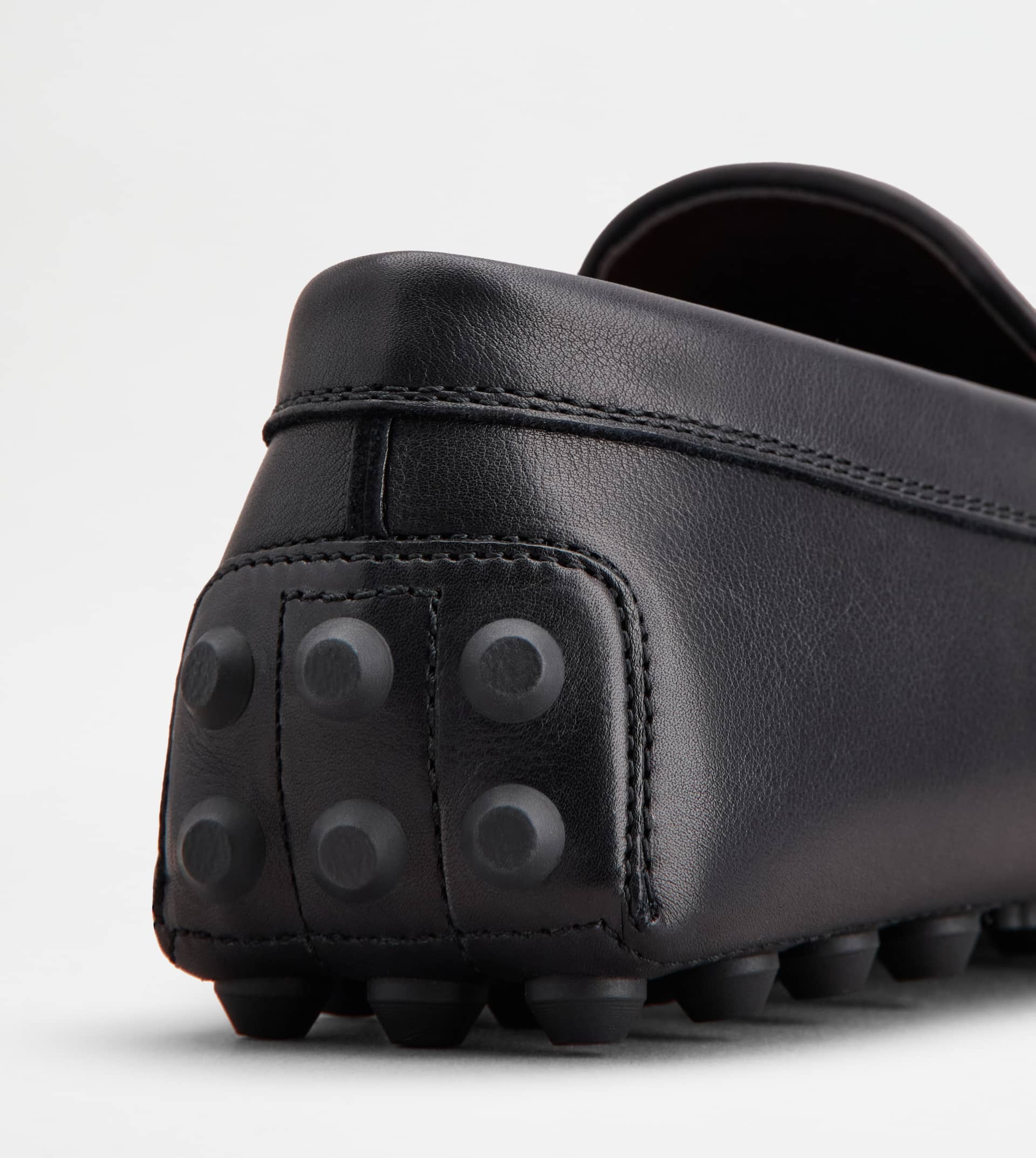 TOD'S GOMMINO BUBBLE IN LEATHER - BLACK - 5