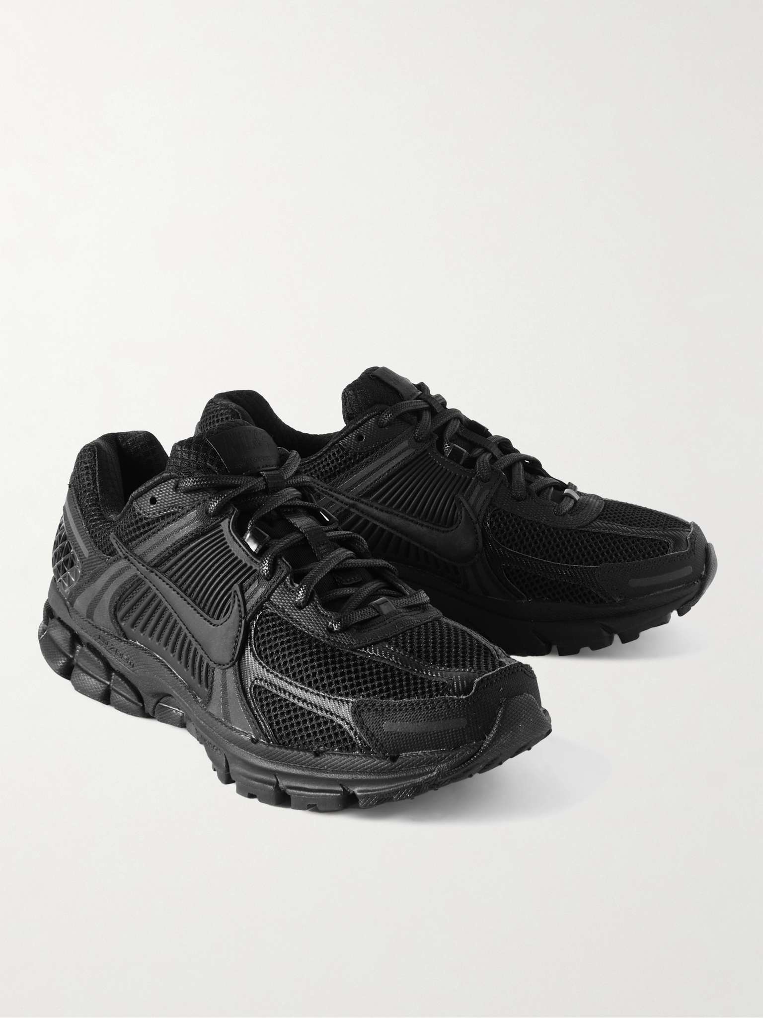 Zoom Vomero 5 Leather and Rubber-Trimmed Mesh Sneakers - 4