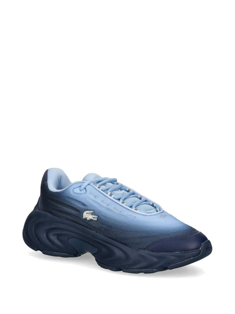 LACOSTE Spinor gradient-effect logo-patch sneakers outlook