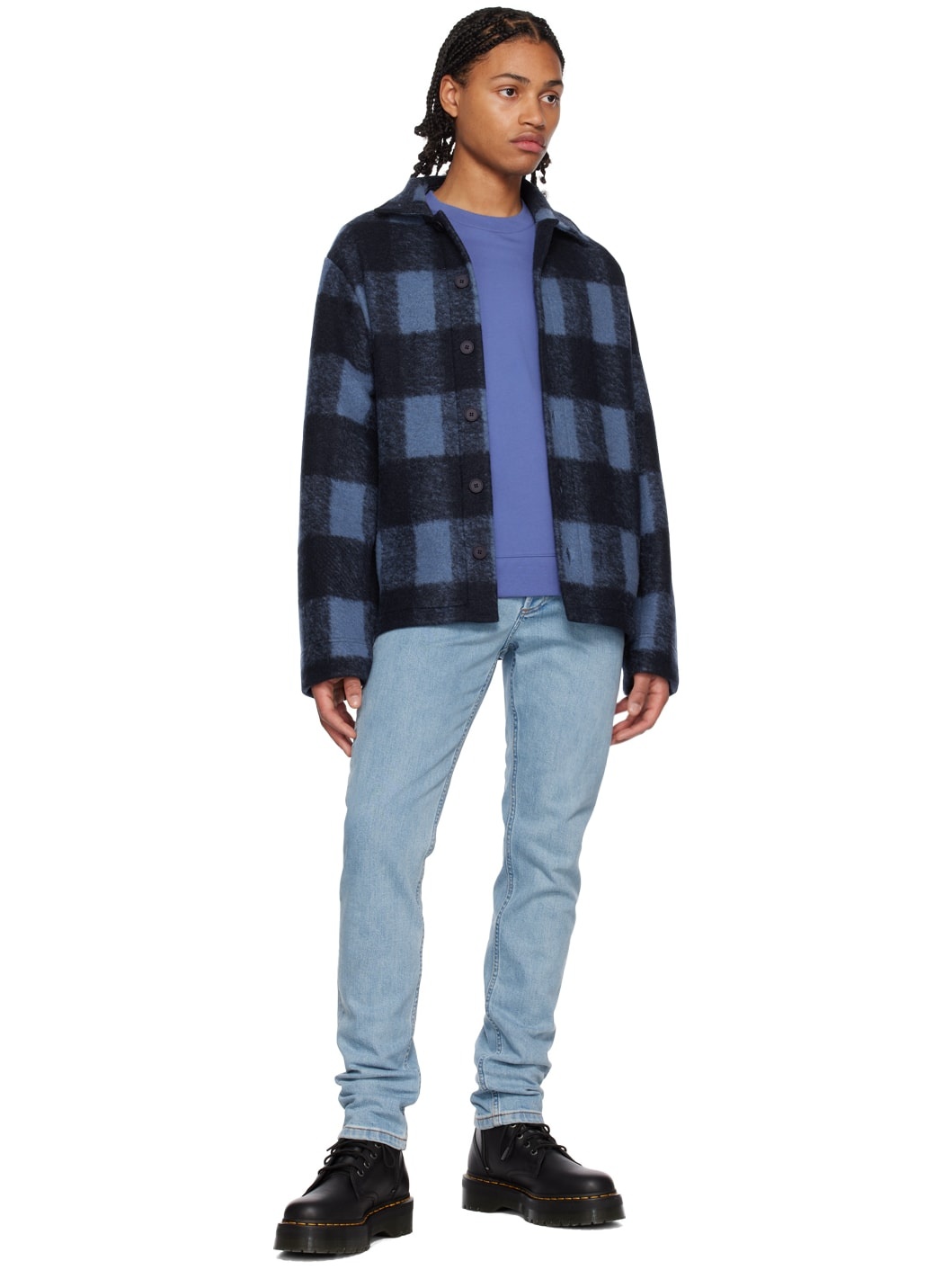 Blue Petit New Standard Jeans - 4
