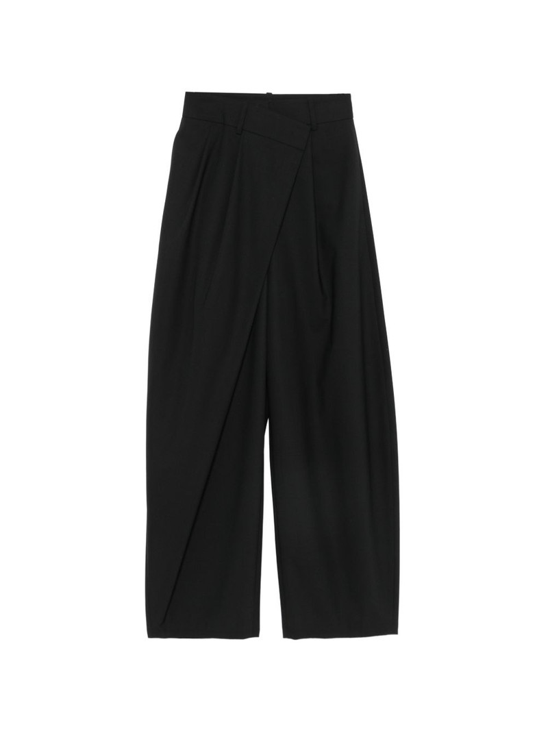 pocket pleated trousers 1