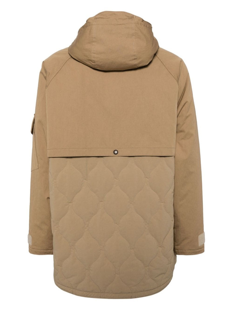 Comme des Garçons Homme hooded down jacket outlook