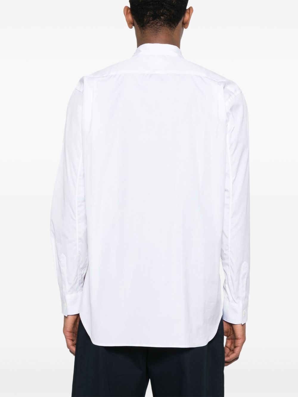 patchwork shirt - 4