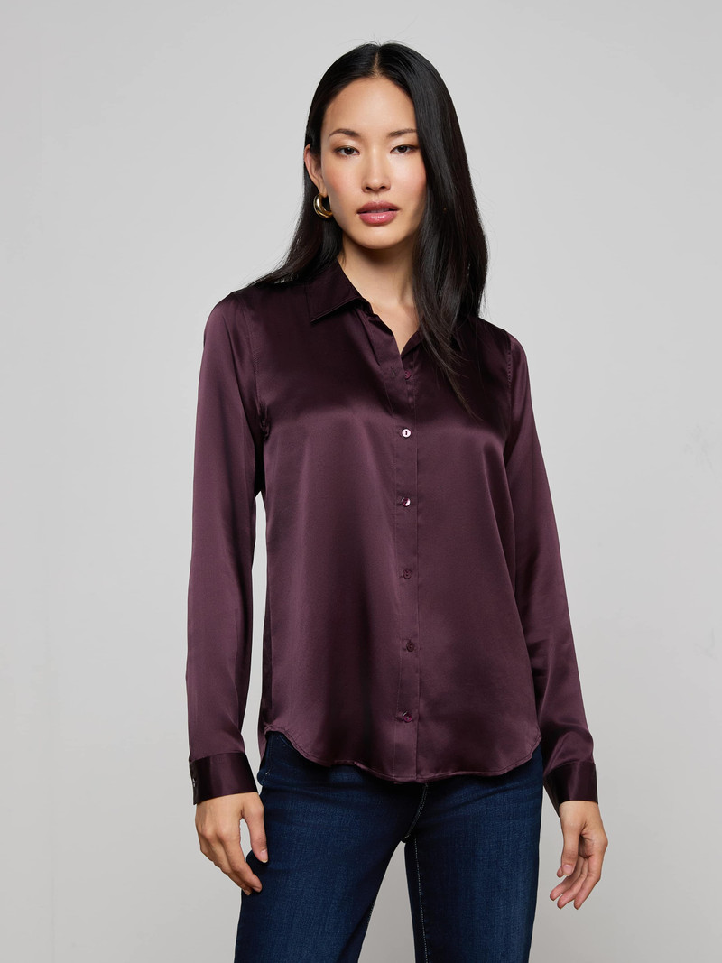 Tyler Silk Blouse - 1