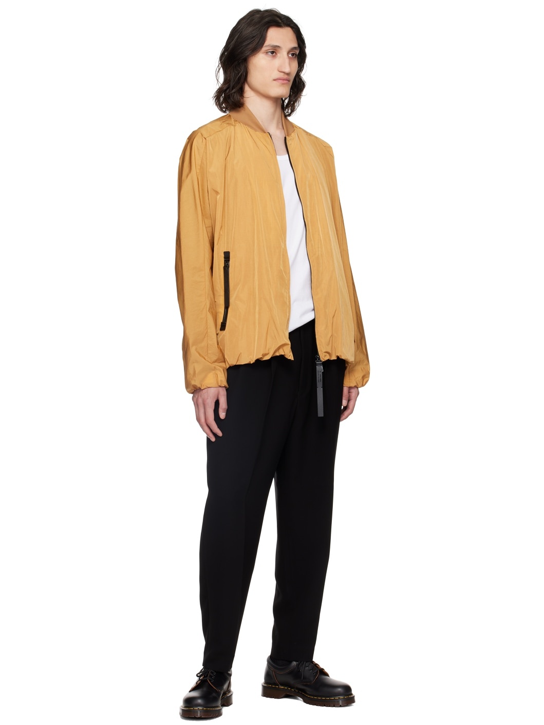 Brown Raglan Bomber Jacket - 4